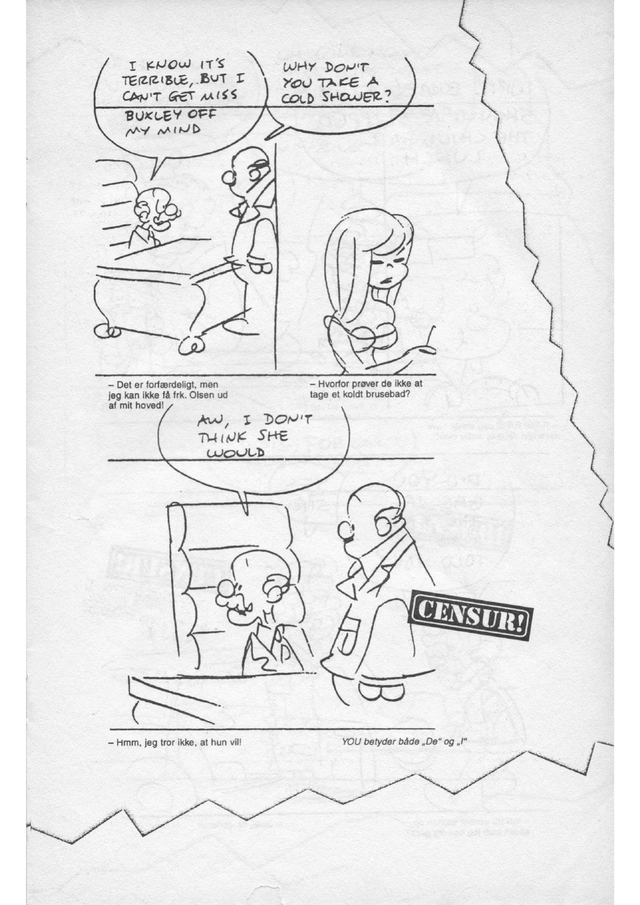 [Mort Walker] Basserne Censur! #1 [Danish, English]
