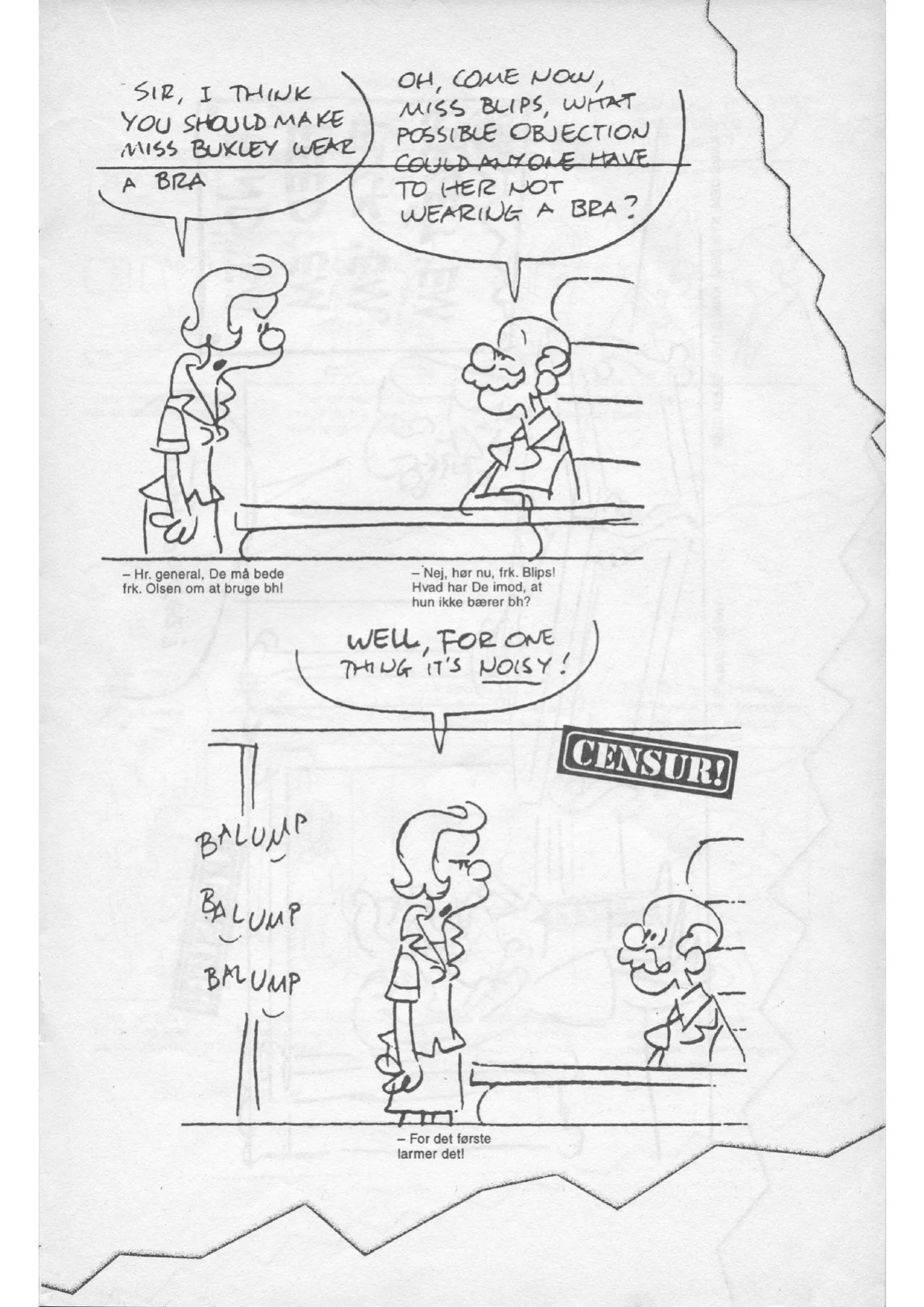 [Mort Walker] Basserne Censur! #1 [Danish, English]