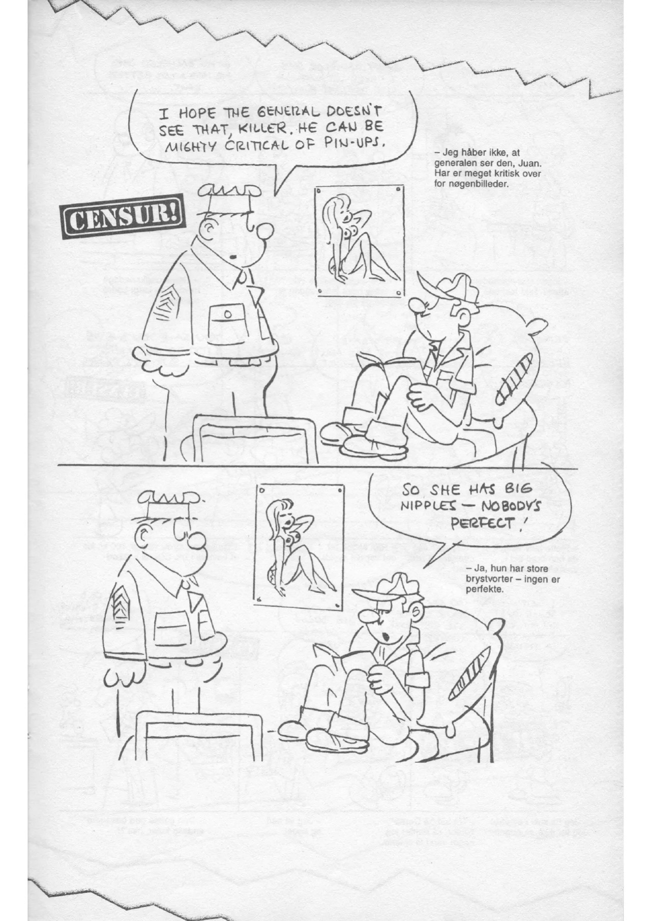 [Mort Walker] Basserne Censur! #1 [Danish, English]