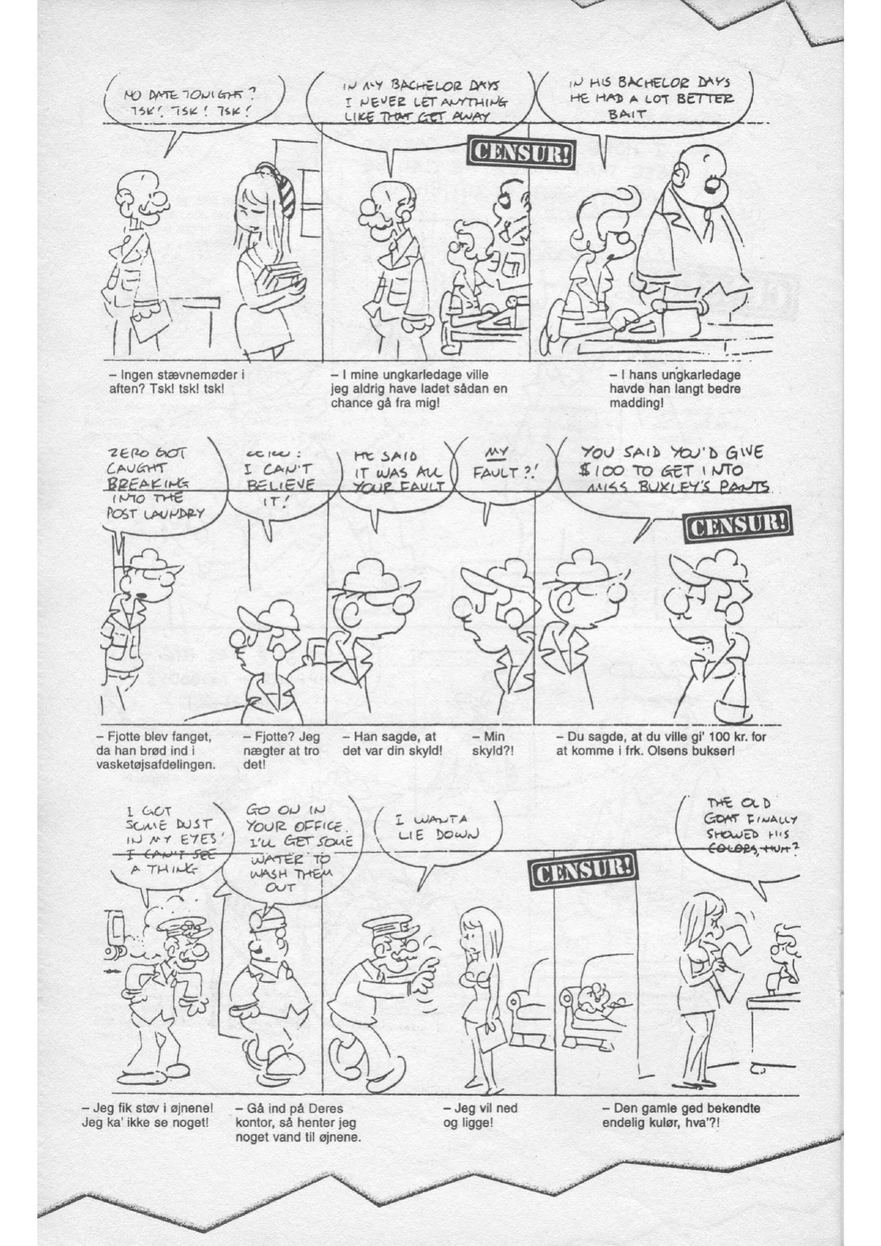[Mort Walker] Basserne Censur! #1 [Danish, English]