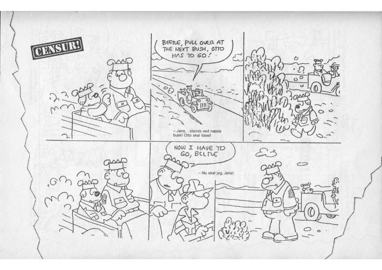 [Mort Walker] Basserne Censur! #1 [Danish, English]