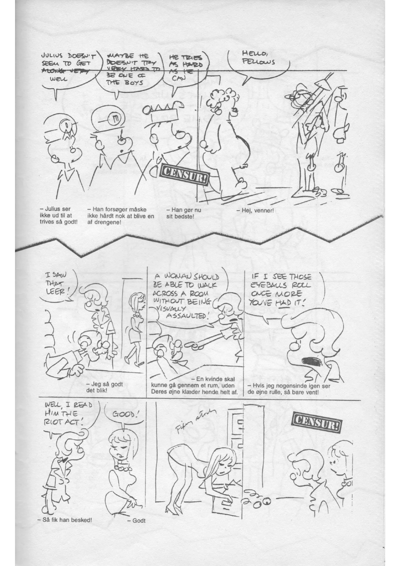 [Mort Walker] Basserne Censur! #1 [Danish, English]