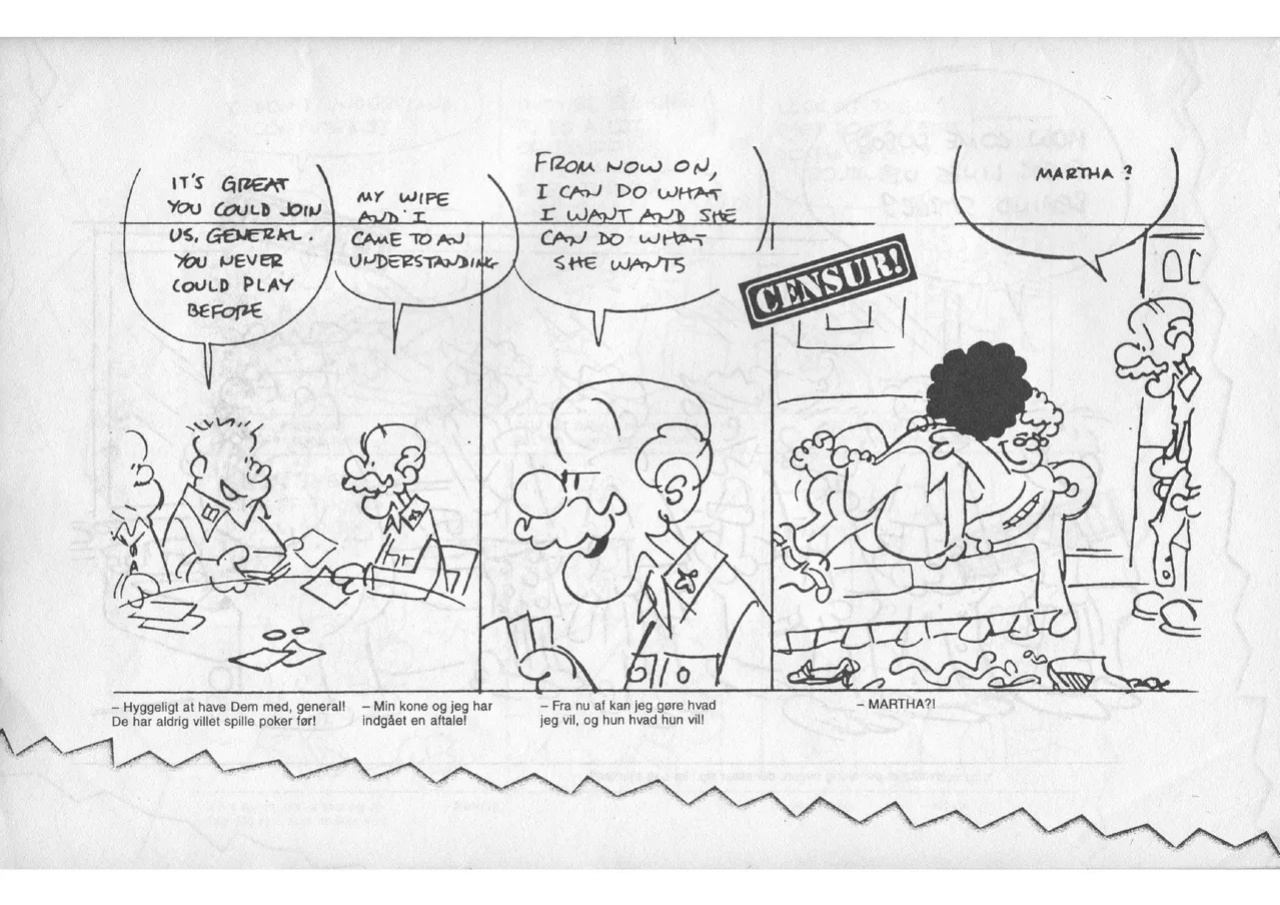 [Mort Walker] Basserne Censur! #1 [Danish, English]
