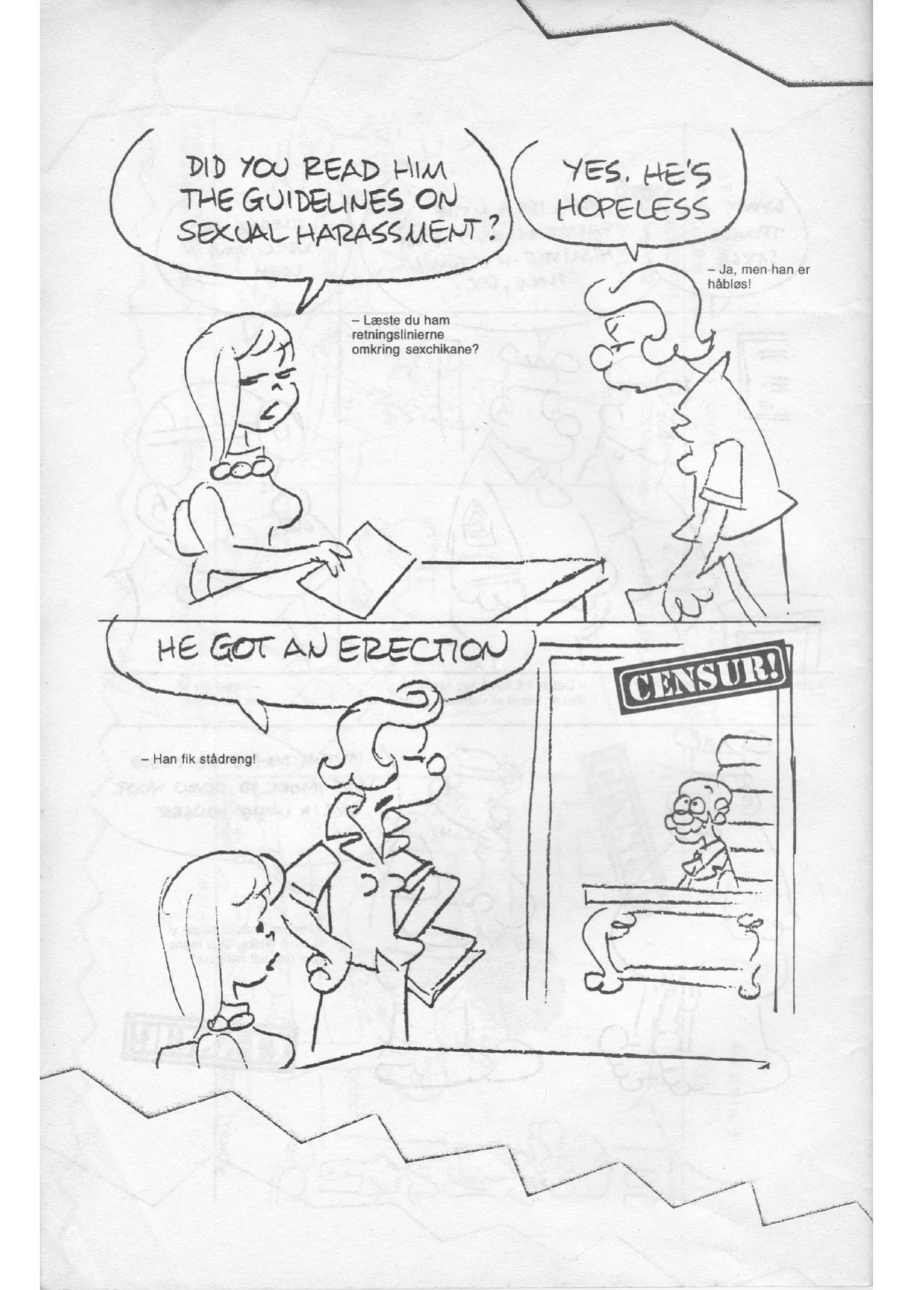 [Mort Walker] Basserne Censur! #1 [Danish, English]