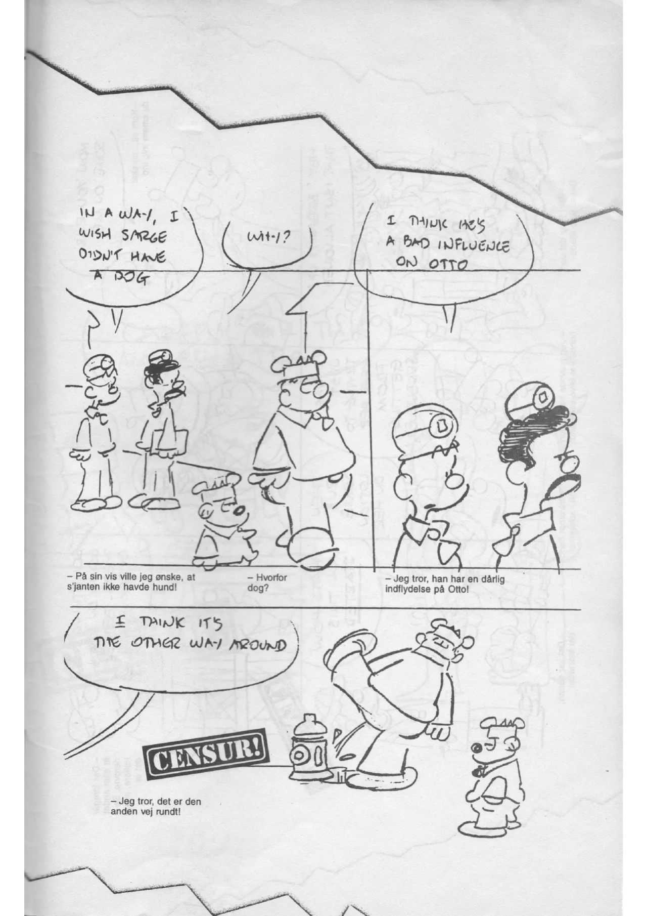 [Mort Walker] Basserne Censur! #1 [Danish, English]