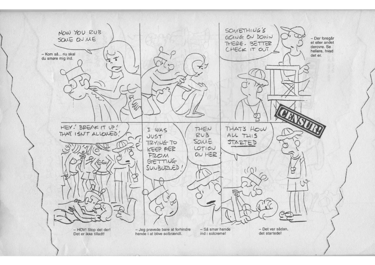 [Mort Walker] Basserne Censur! #1 [Danish, English]