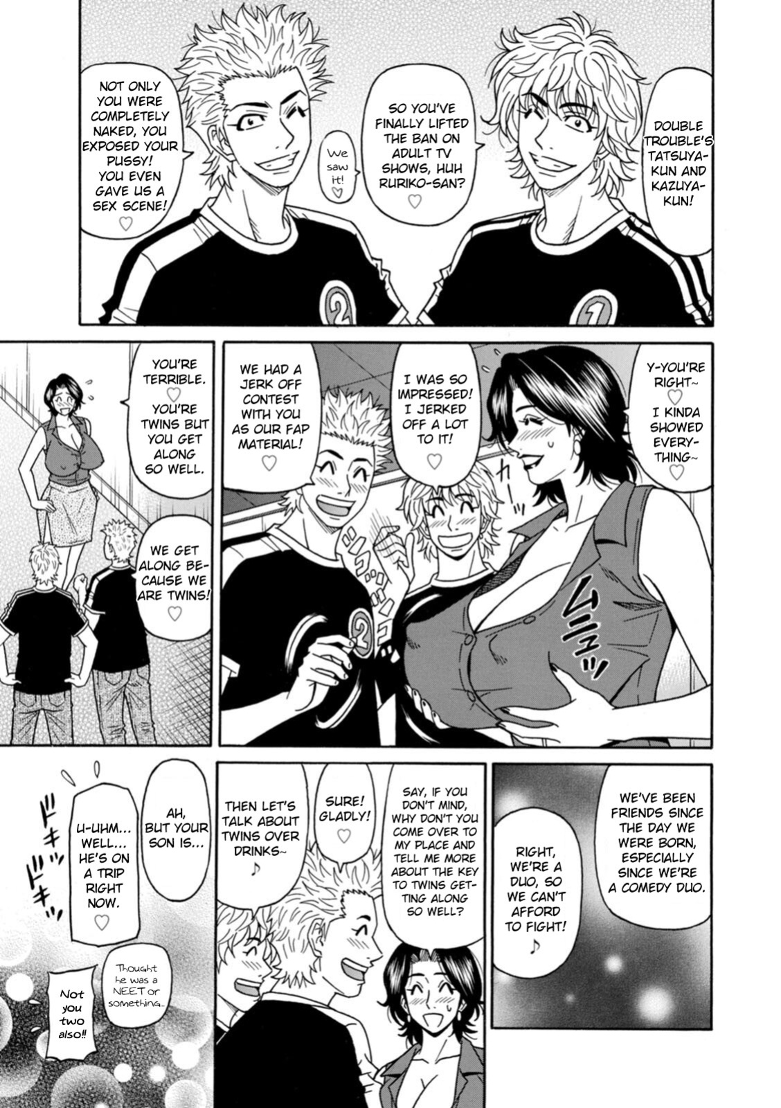 [Ozaki Akira] Miboujin Ana Ruriko no Hinichijuu - The Extraordinary Life of Widow Announcer Ruriko Ch. 1-4 [English]