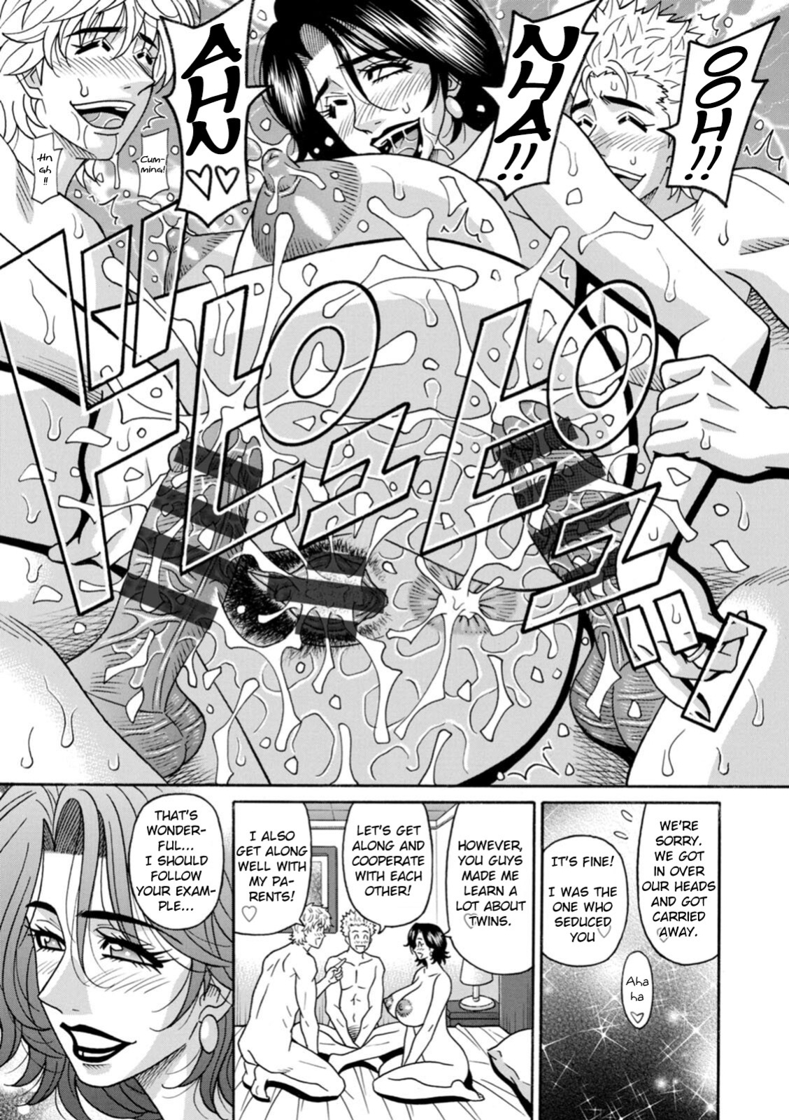 [Ozaki Akira] Miboujin Ana Ruriko no Hinichijuu - The Extraordinary Life of Widow Announcer Ruriko Ch. 1-4 [English]
