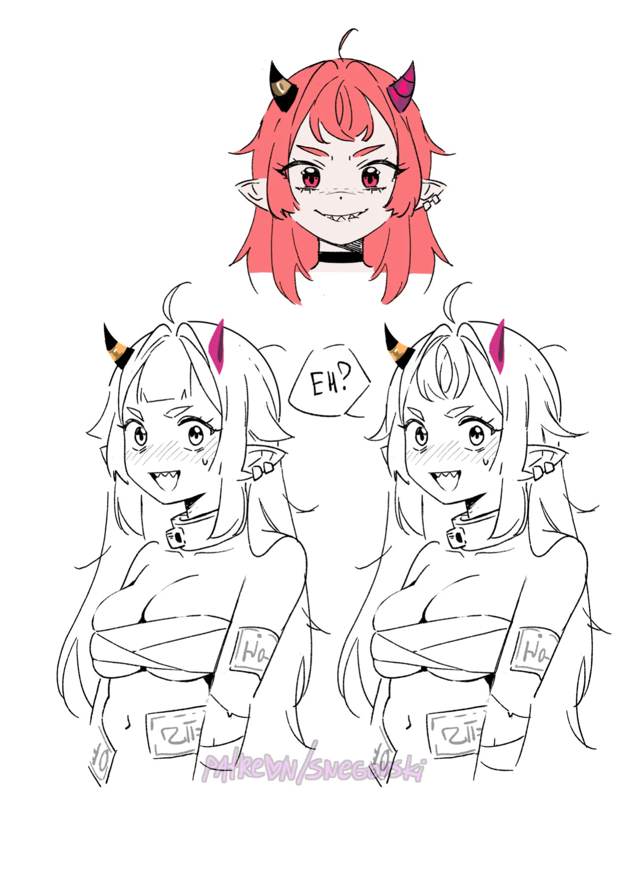 [Snegovski] Gabi & Momo/Nono (OC)
