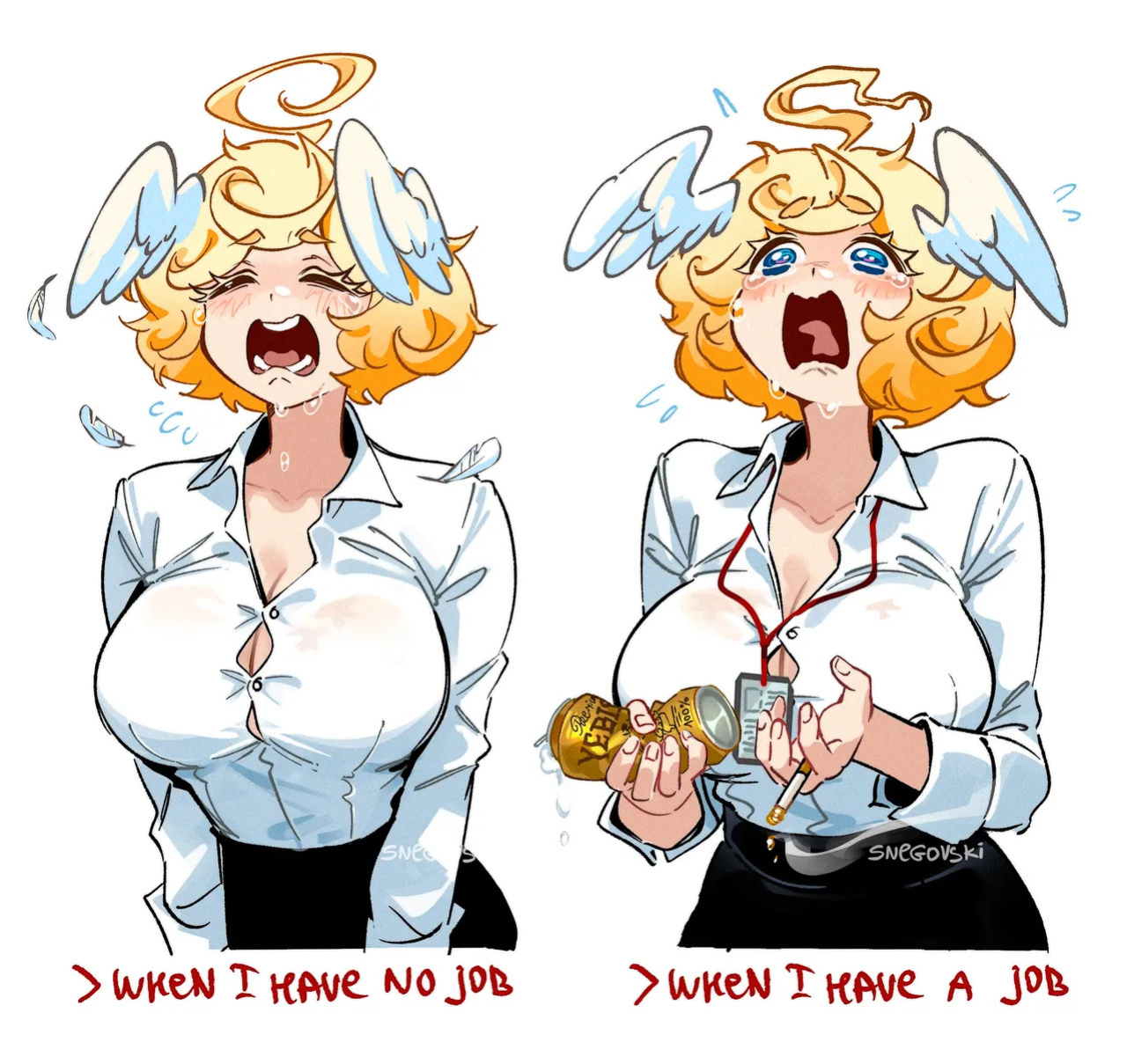 [Snegovski] Gabi & Momo/Nono (OC)
