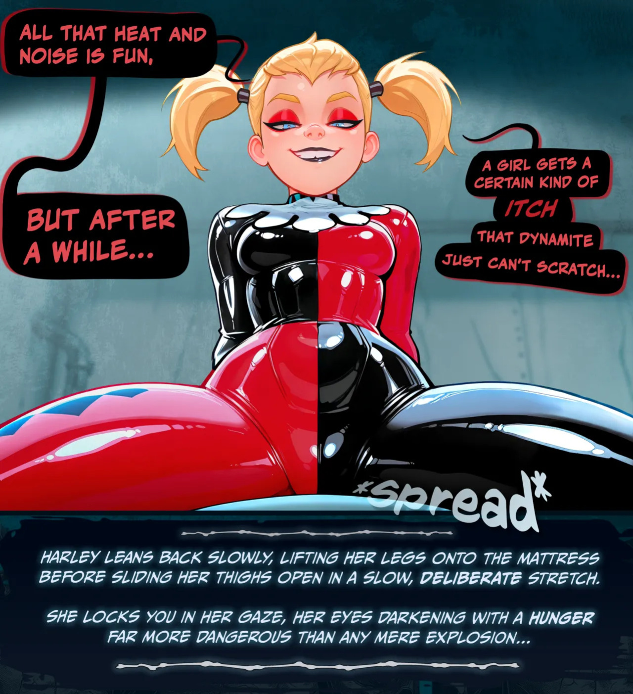 Harley Workin' (ft. Harley Quinn) [Comic] [AI Generated]