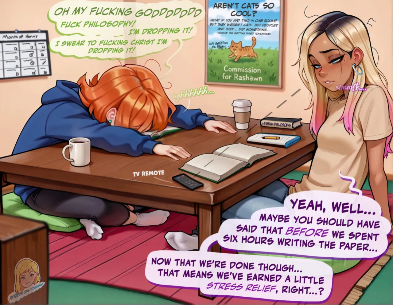 Afterstudy Relief (ft. Gwen Tennyson & O.C) [Ai-Assisted]