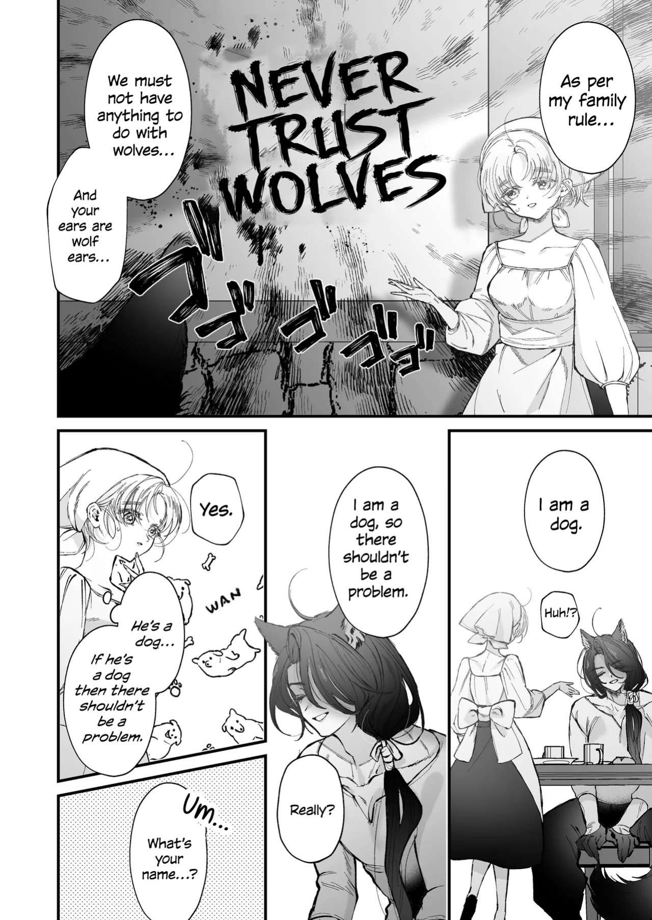 The howling wolf never forgets its promise.