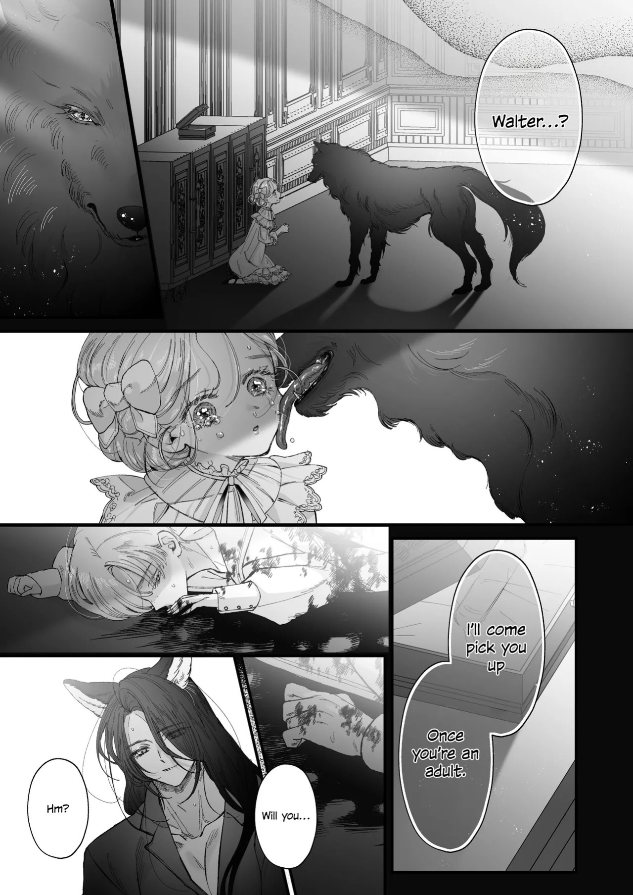 The howling wolf never forgets its promise.