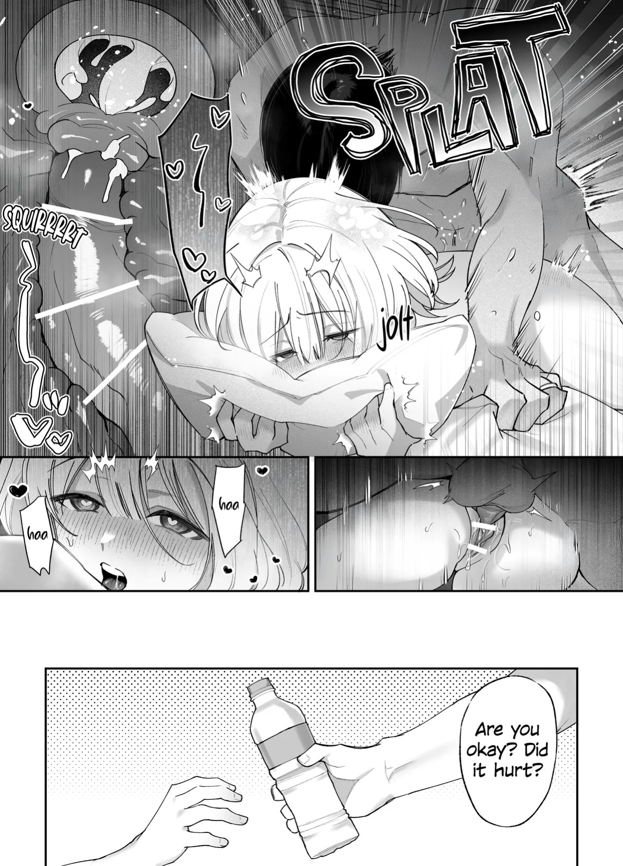 If you're scared of sex, I'll impregnate you while you're sleeping.