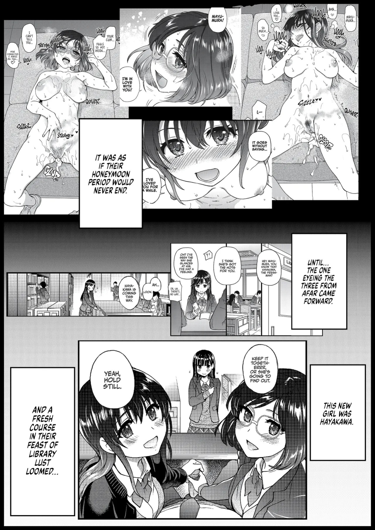 [Okina Keikaku (Shiwasu no Okina)] Watashi o Ecchi no Nakama ni Irete Kudasai | Please! Freeze! Please! After-School Sex Ed [English] [J18] [Decensored] [Digital]