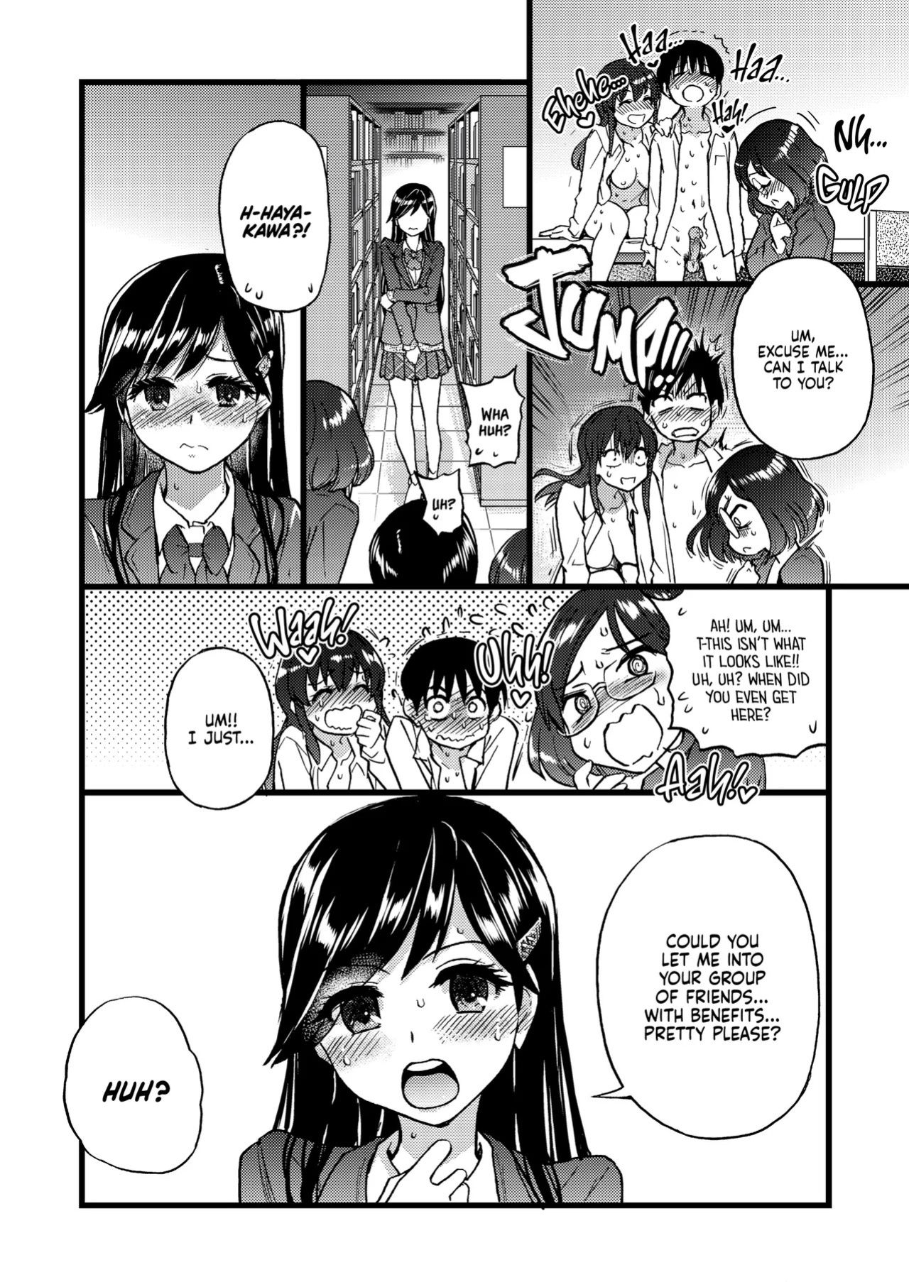 [Okina Keikaku (Shiwasu no Okina)] Watashi o Ecchi no Nakama ni Irete Kudasai | Please! Freeze! Please! After-School Sex Ed [English] [J18] [Decensored] [Digital]
