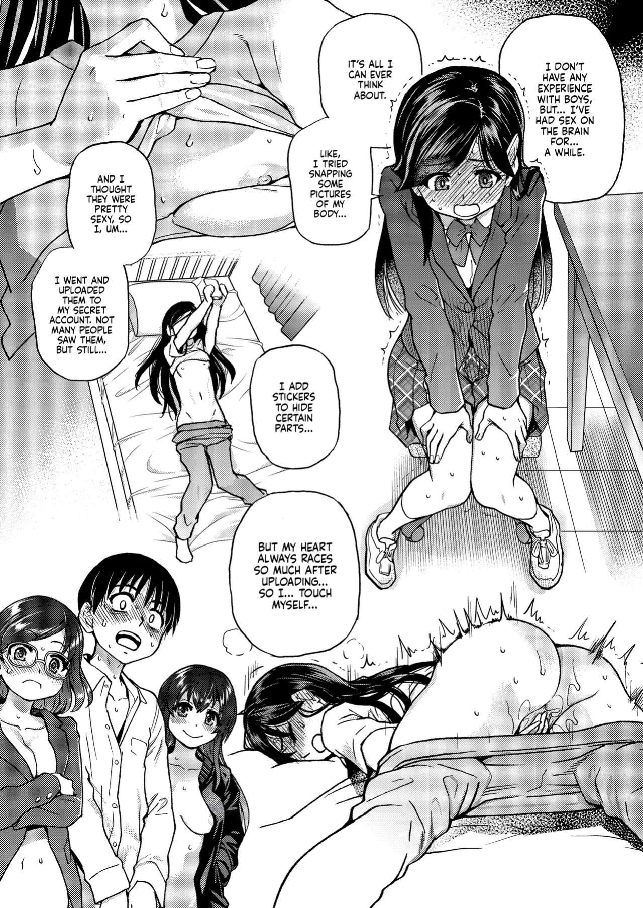 [Okina Keikaku (Shiwasu no Okina)] Watashi o Ecchi no Nakama ni Irete Kudasai | Please! Freeze! Please! After-School Sex Ed [English] [J18] [Decensored] [Digital]