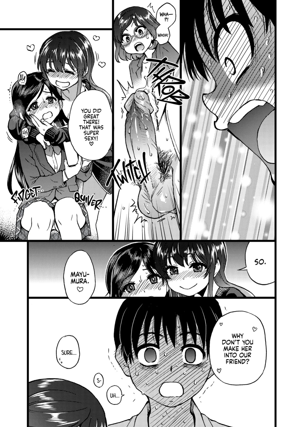 [Okina Keikaku (Shiwasu no Okina)] Watashi o Ecchi no Nakama ni Irete Kudasai | Please! Freeze! Please! After-School Sex Ed [English] [J18] [Decensored] [Digital]