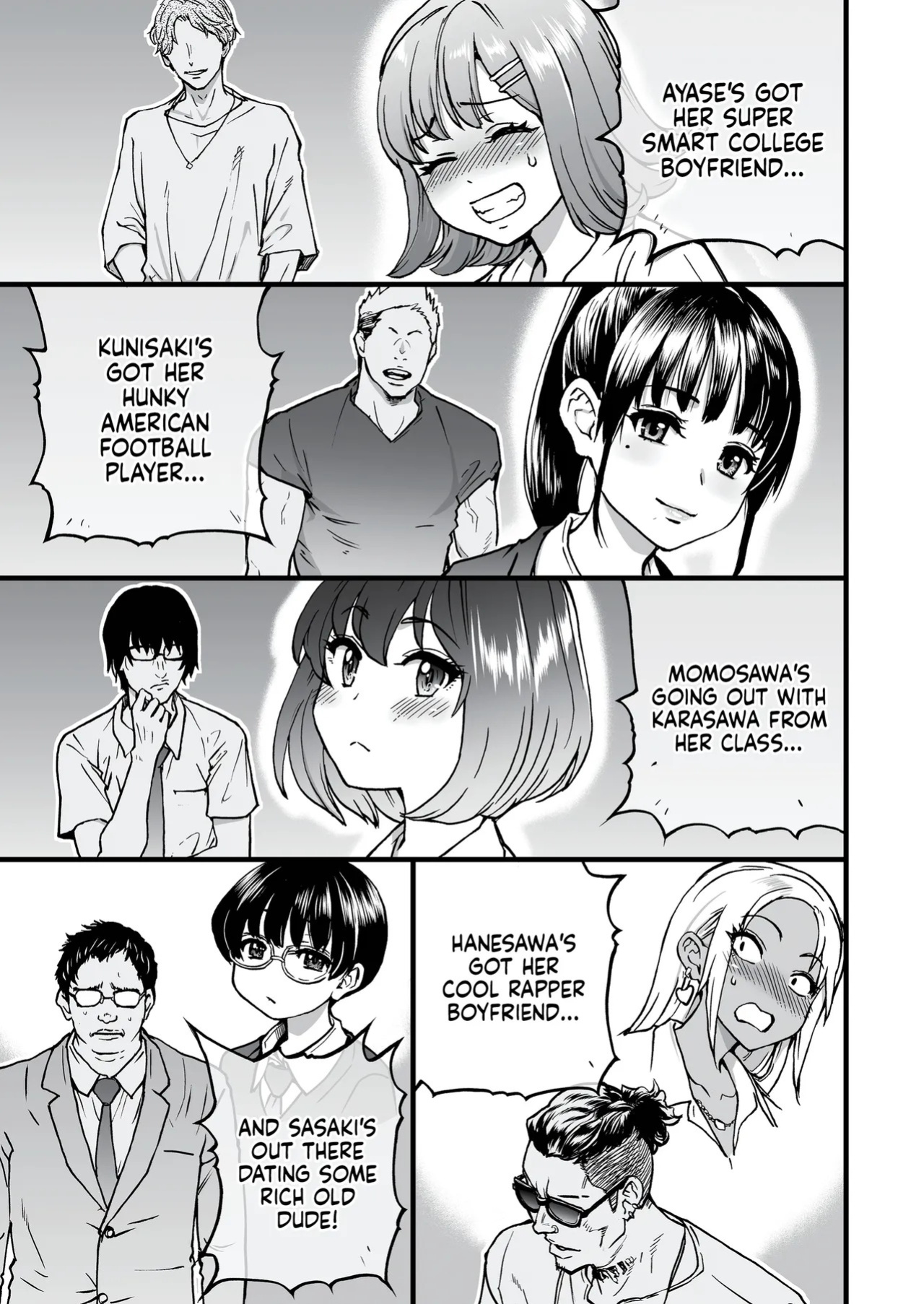 [Okina Keikaku (Shiwasu no Okina)] 100-Kai Furareta Zetsubou-teki ni Motenai Ore o Awarenda Kareshi Ari Onna Tomodachi ga Nandemo Eroi Koto Yarasete Kureta!! | Pity Party in My Pants [English] [J18] [Decensored] [Digital]