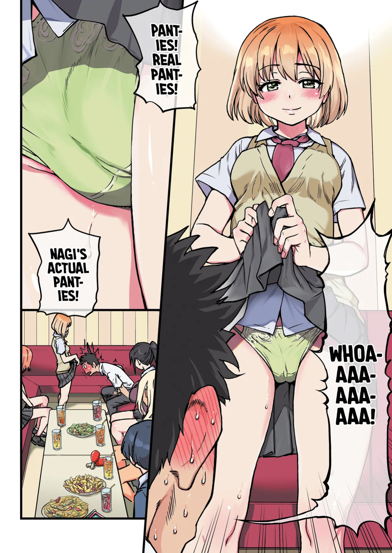 [Okina Keikaku (Shiwasu no Okina)] 100-Kai Furareta Zetsubou-teki ni Motenai Ore o Awarenda Kareshi Ari Onna Tomodachi ga Nandemo Eroi Koto Yarasete Kureta!! | Pity Party in My Pants [English] [J18] [Decensored] [Digital]
