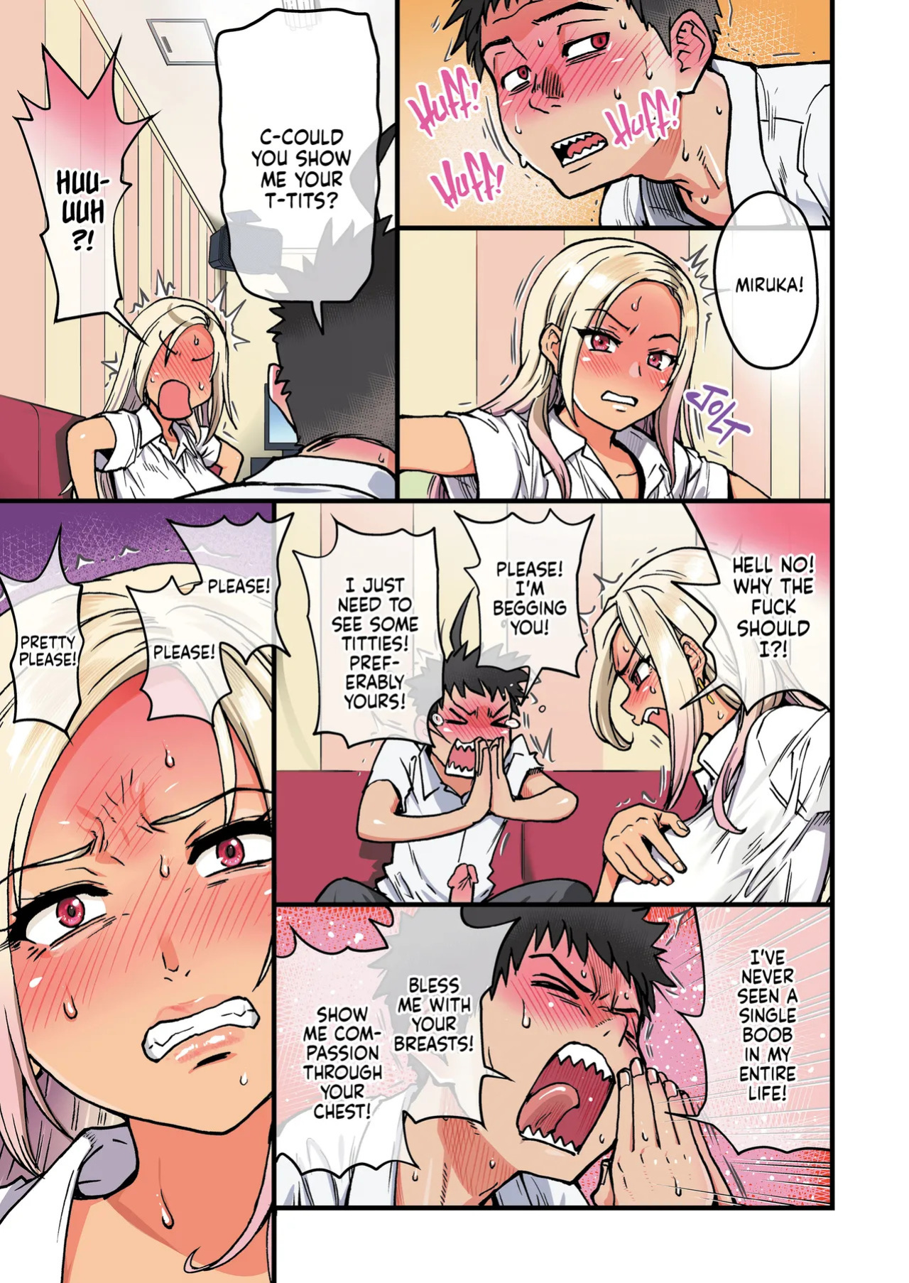[Okina Keikaku (Shiwasu no Okina)] 100-Kai Furareta Zetsubou-teki ni Motenai Ore o Awarenda Kareshi Ari Onna Tomodachi ga Nandemo Eroi Koto Yarasete Kureta!! | Pity Party in My Pants [English] [J18] [Decensored] [Digital]