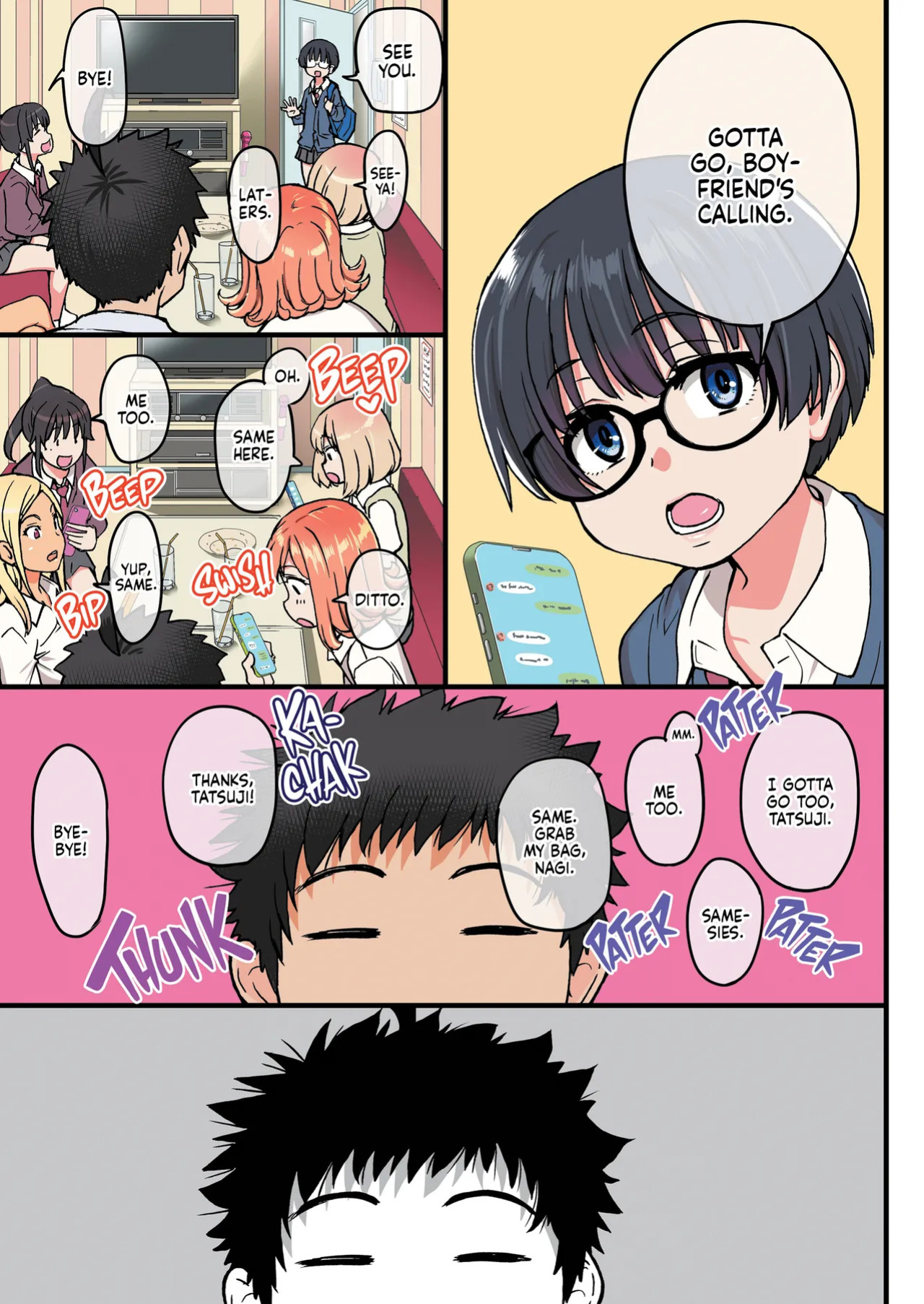 [Okina Keikaku (Shiwasu no Okina)] 100-Kai Furareta Zetsubou-teki ni Motenai Ore o Awarenda Kareshi Ari Onna Tomodachi ga Nandemo Eroi Koto Yarasete Kureta!! | Pity Party in My Pants [English] [J18] [Decensored] [Digital]