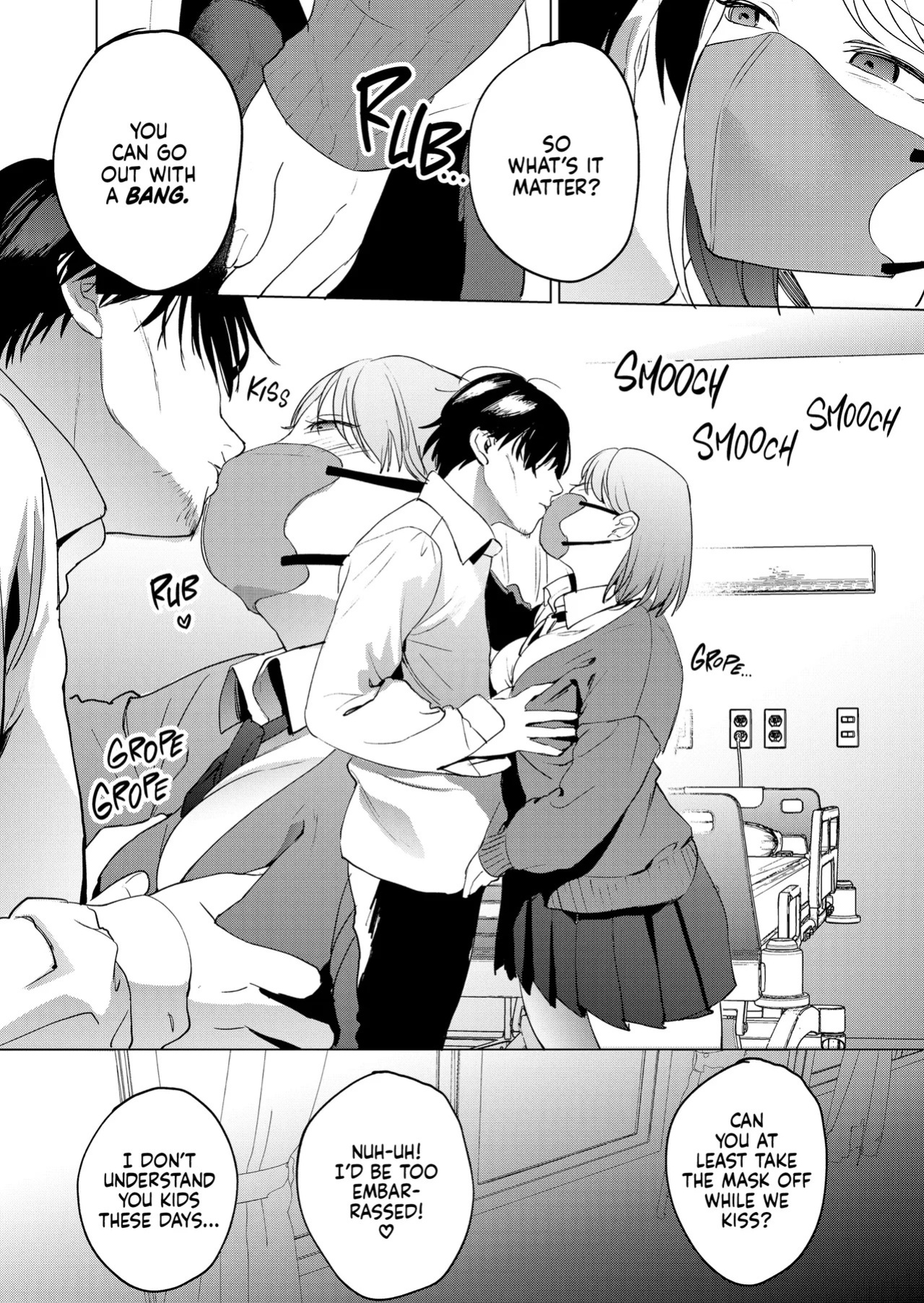 [Manmaya (Same Manma)] Jinsei Shuuryou 5-byou Mae Nazo JK ni Kuwareru | Five Seconds Before I Died [English] [J18] [Decensored] [Digital]