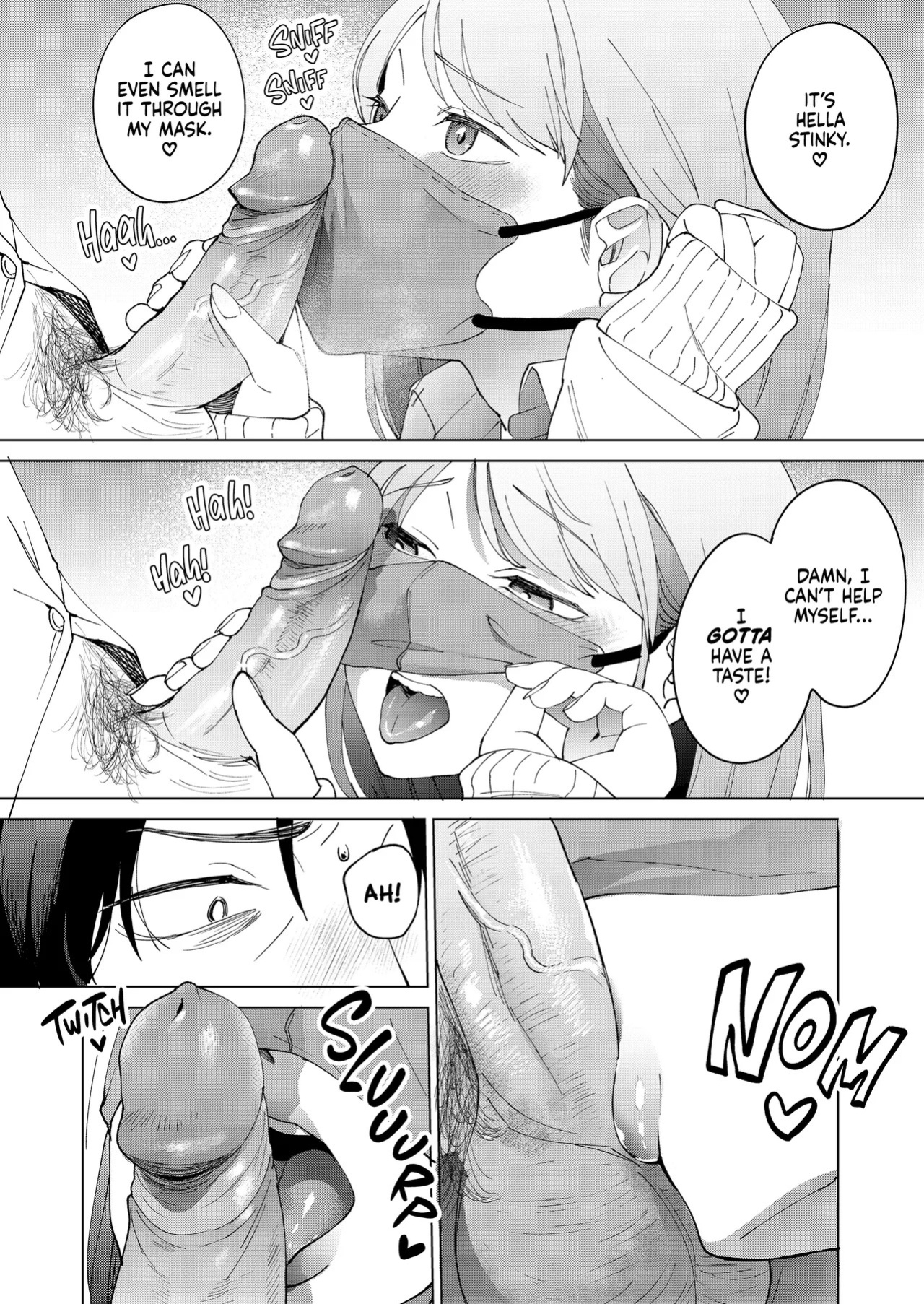 [Manmaya (Same Manma)] Jinsei Shuuryou 5-byou Mae Nazo JK ni Kuwareru | Five Seconds Before I Died [English] [J18] [Decensored] [Digital]