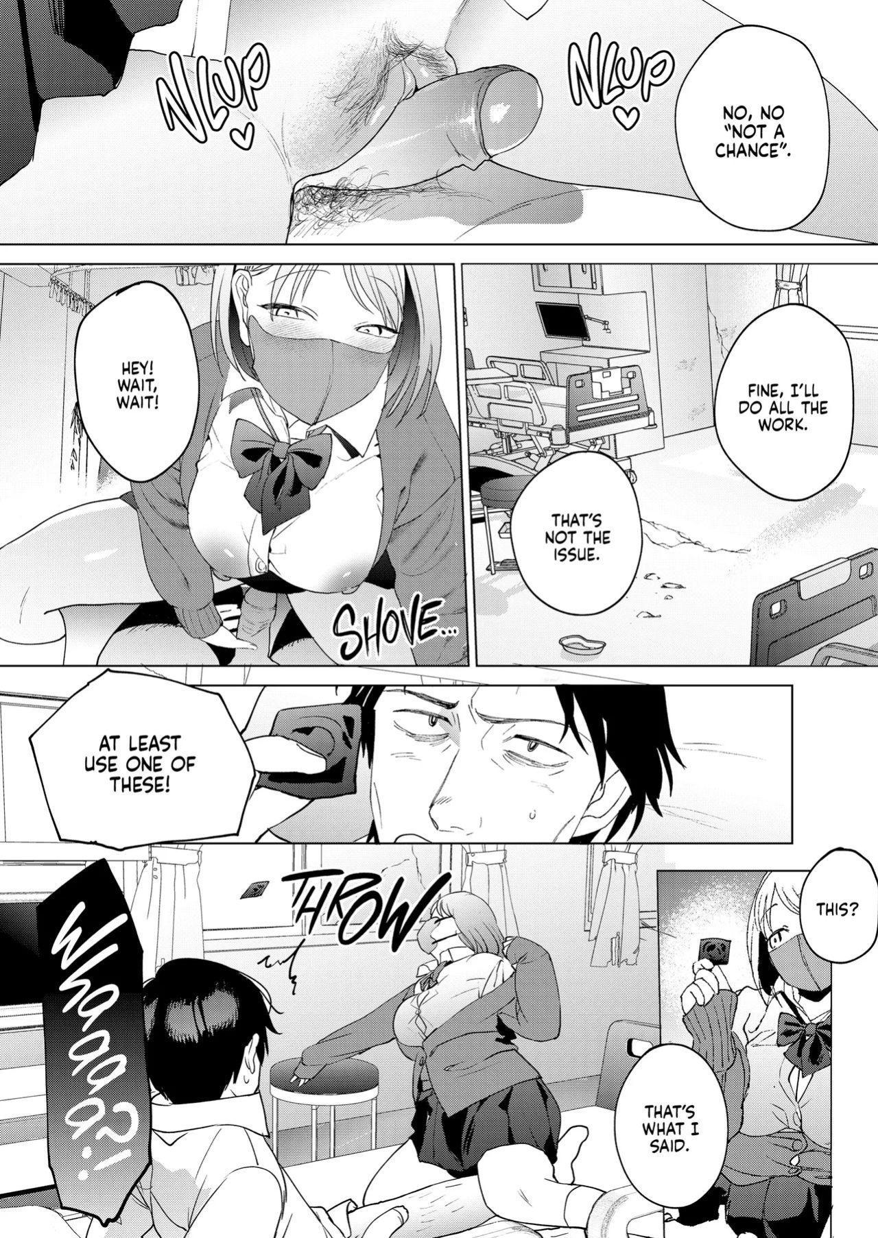 [Manmaya (Same Manma)] Jinsei Shuuryou 5-byou Mae Nazo JK ni Kuwareru | Five Seconds Before I Died [English] [J18] [Decensored] [Digital]