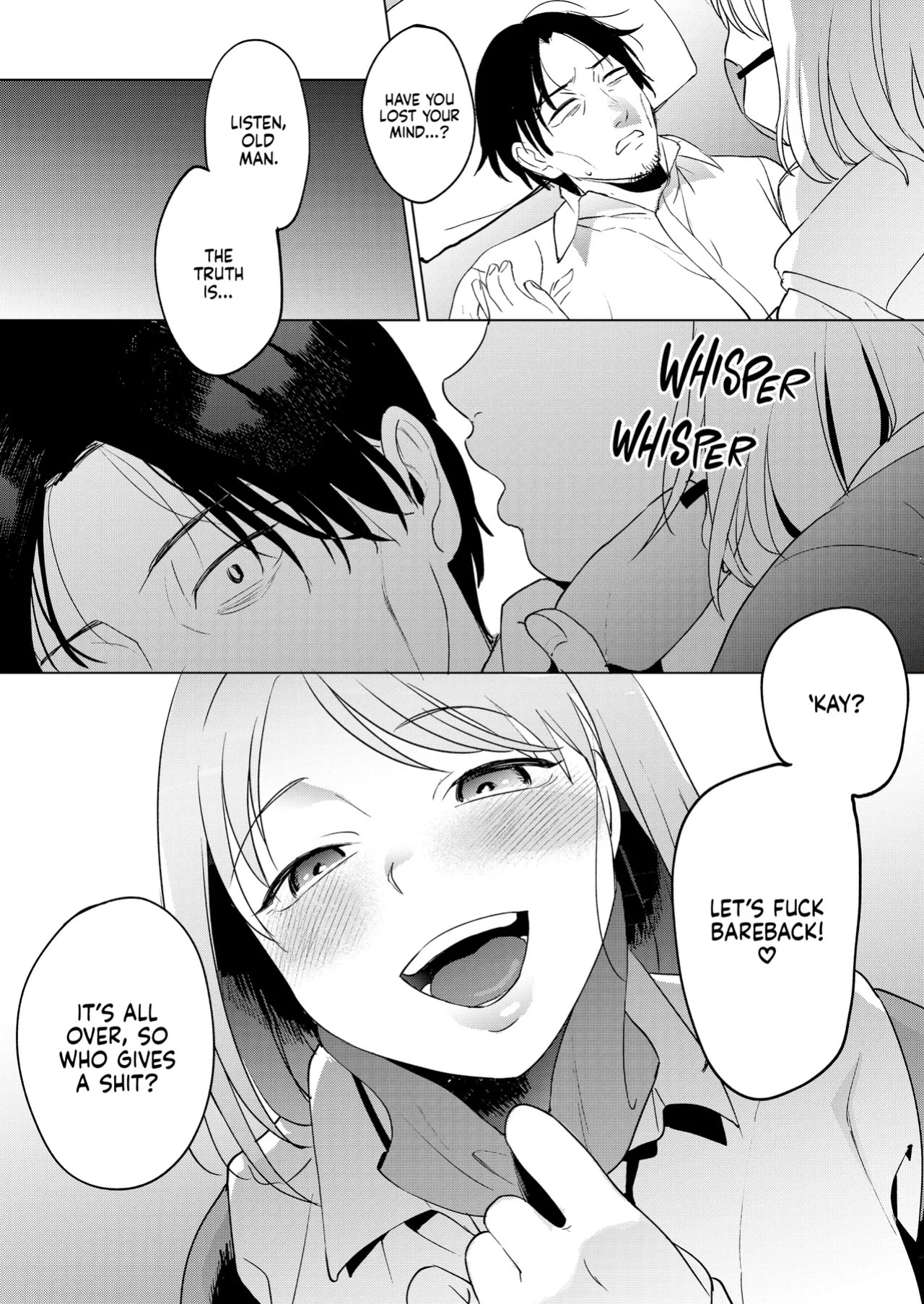 [Manmaya (Same Manma)] Jinsei Shuuryou 5-byou Mae Nazo JK ni Kuwareru | Five Seconds Before I Died [English] [J18] [Decensored] [Digital]