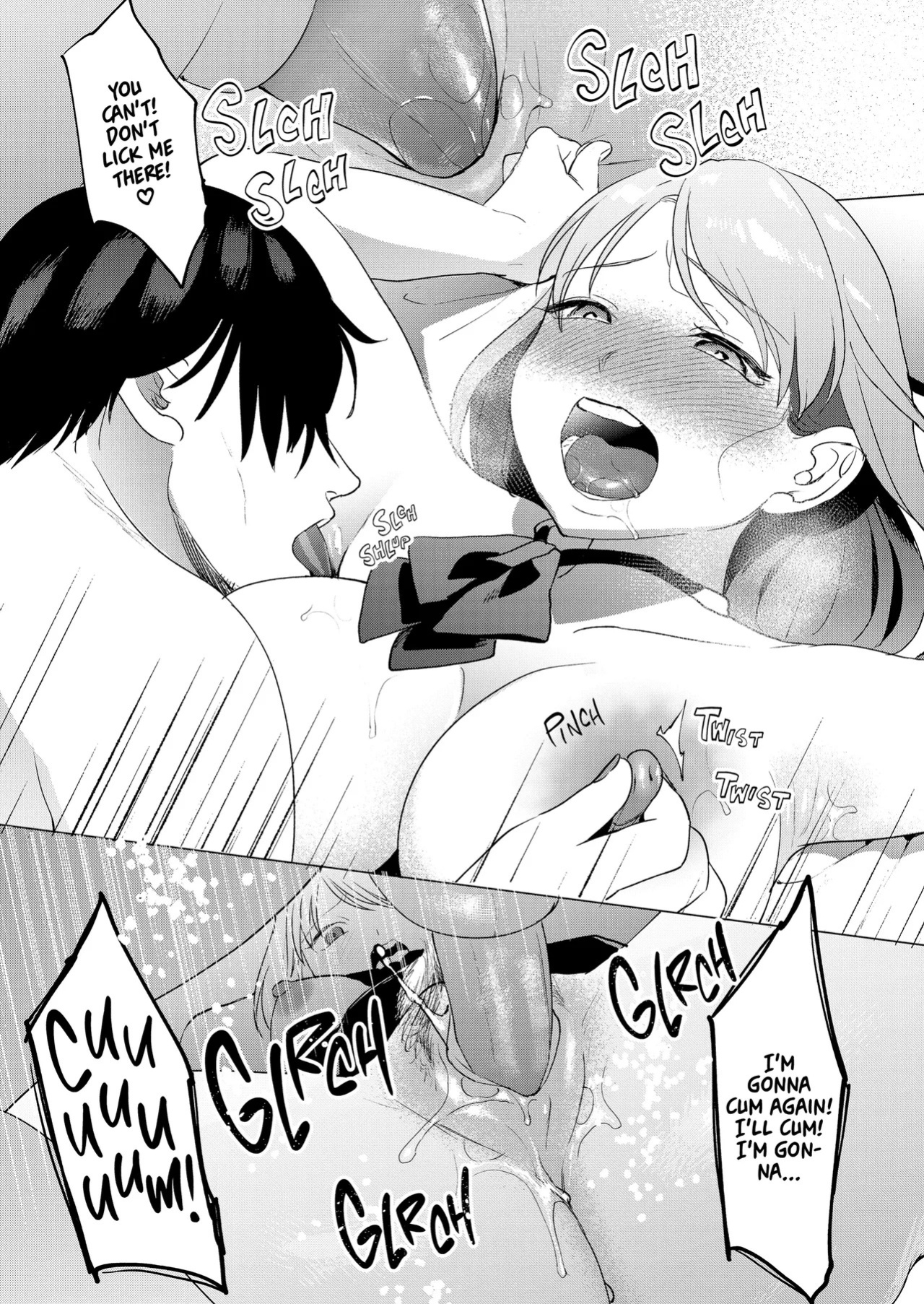 [Manmaya (Same Manma)] Jinsei Shuuryou 5-byou Mae Nazo JK ni Kuwareru | Five Seconds Before I Died [English] [J18] [Decensored] [Digital]