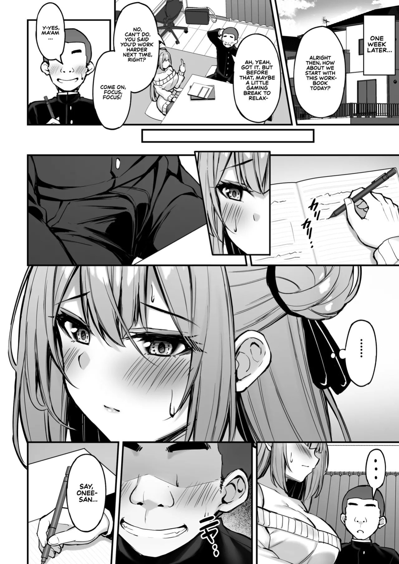 [Mofurentei (Xe)] Itsumo Yasashii Oneesan Wa Boku No Inai Aida Ni | My Kind Onee-san, While I was away... [English] [Sonarin迫] [Digital]