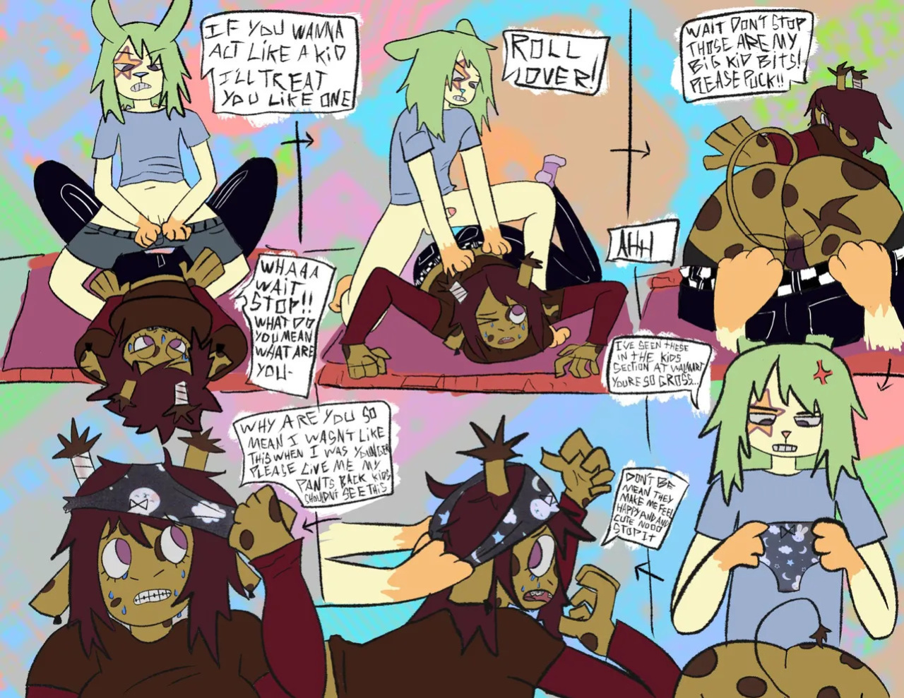 [giz0cuck] Babysitter's Worst Nightmare