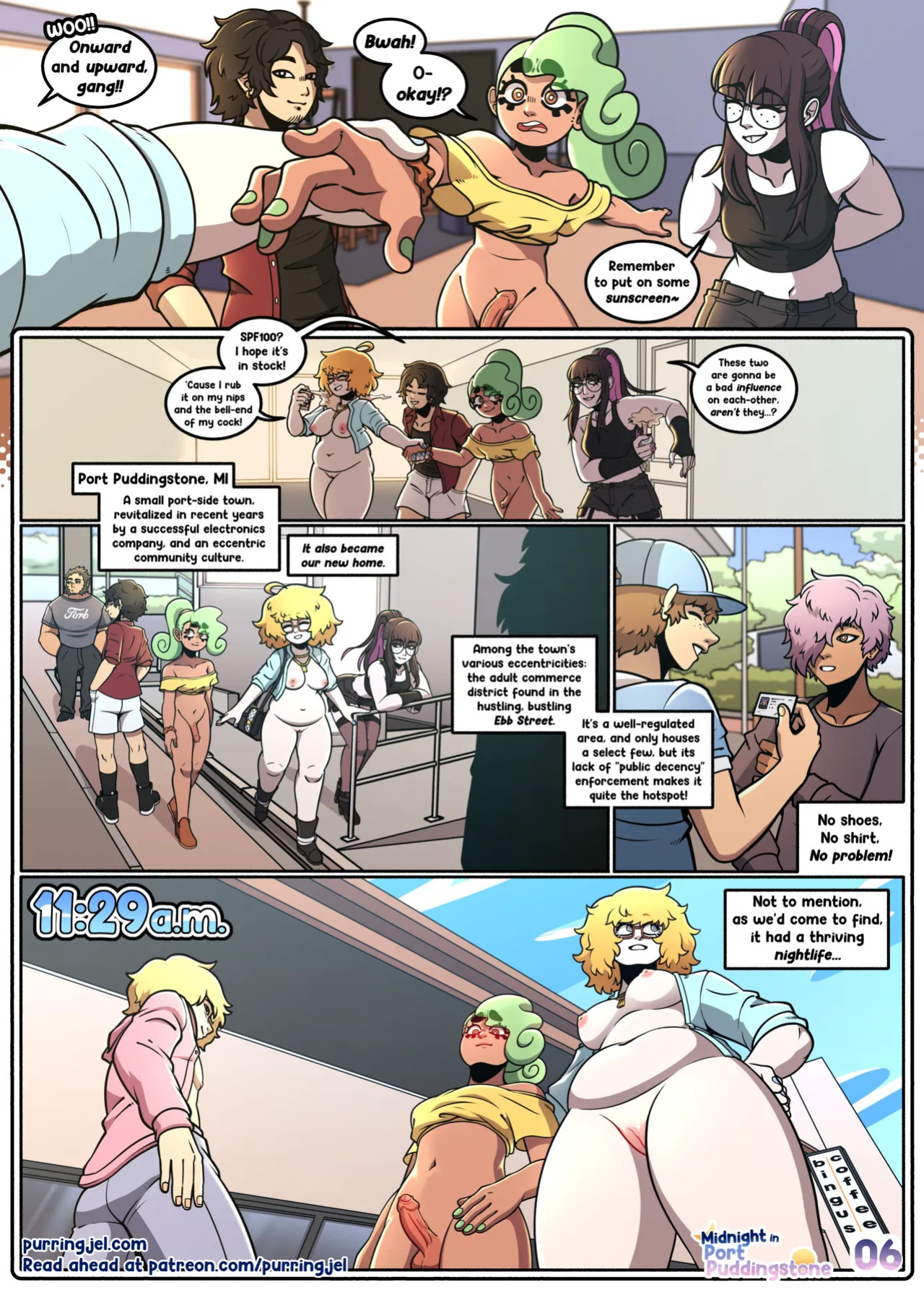 [Purringjel] Midnight in Port Puddingstone (Ongoing)