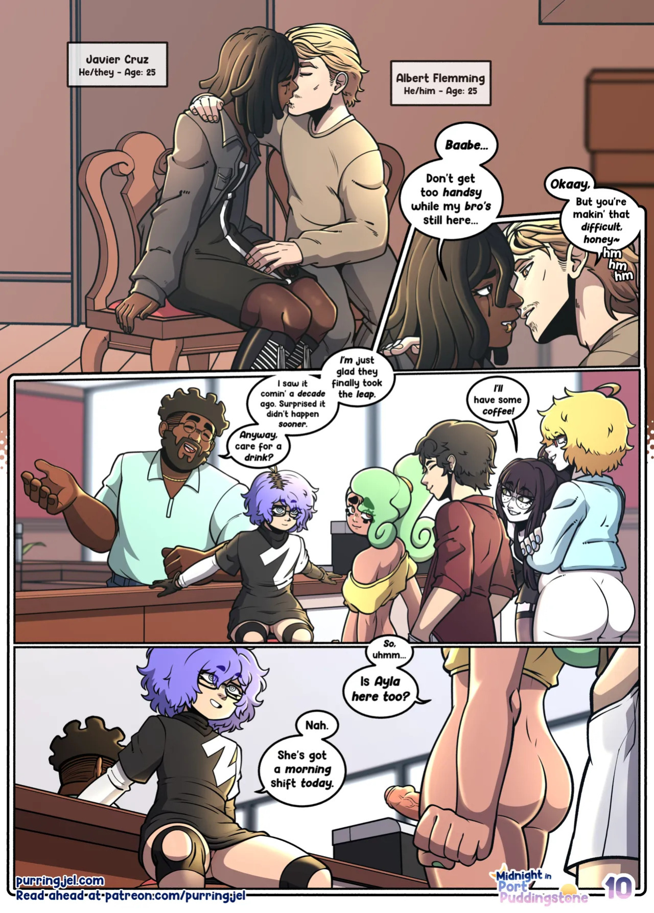 [Purringjel] Midnight in Port Puddingstone (Ongoing)