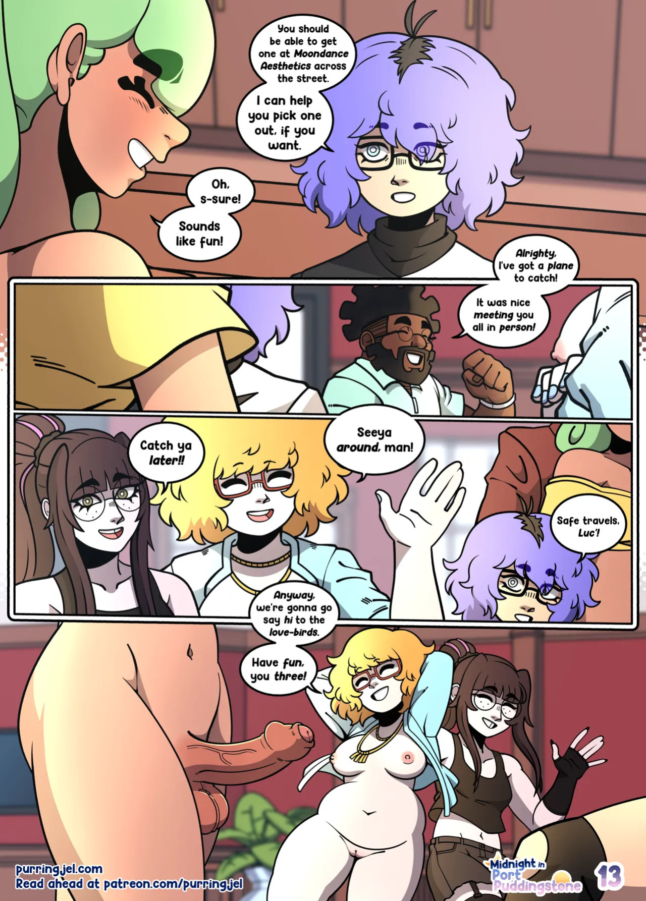 [Purringjel] Midnight in Port Puddingstone (Ongoing)