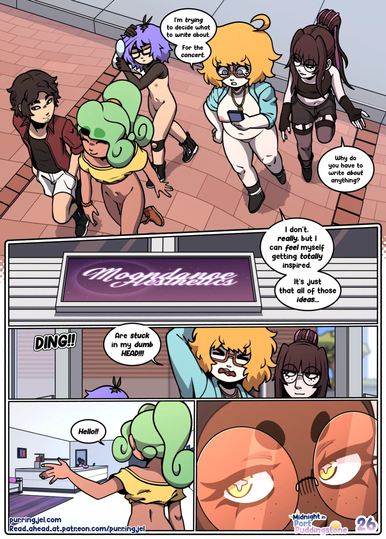 [Purringjel] Midnight in Port Puddingstone (Ongoing)