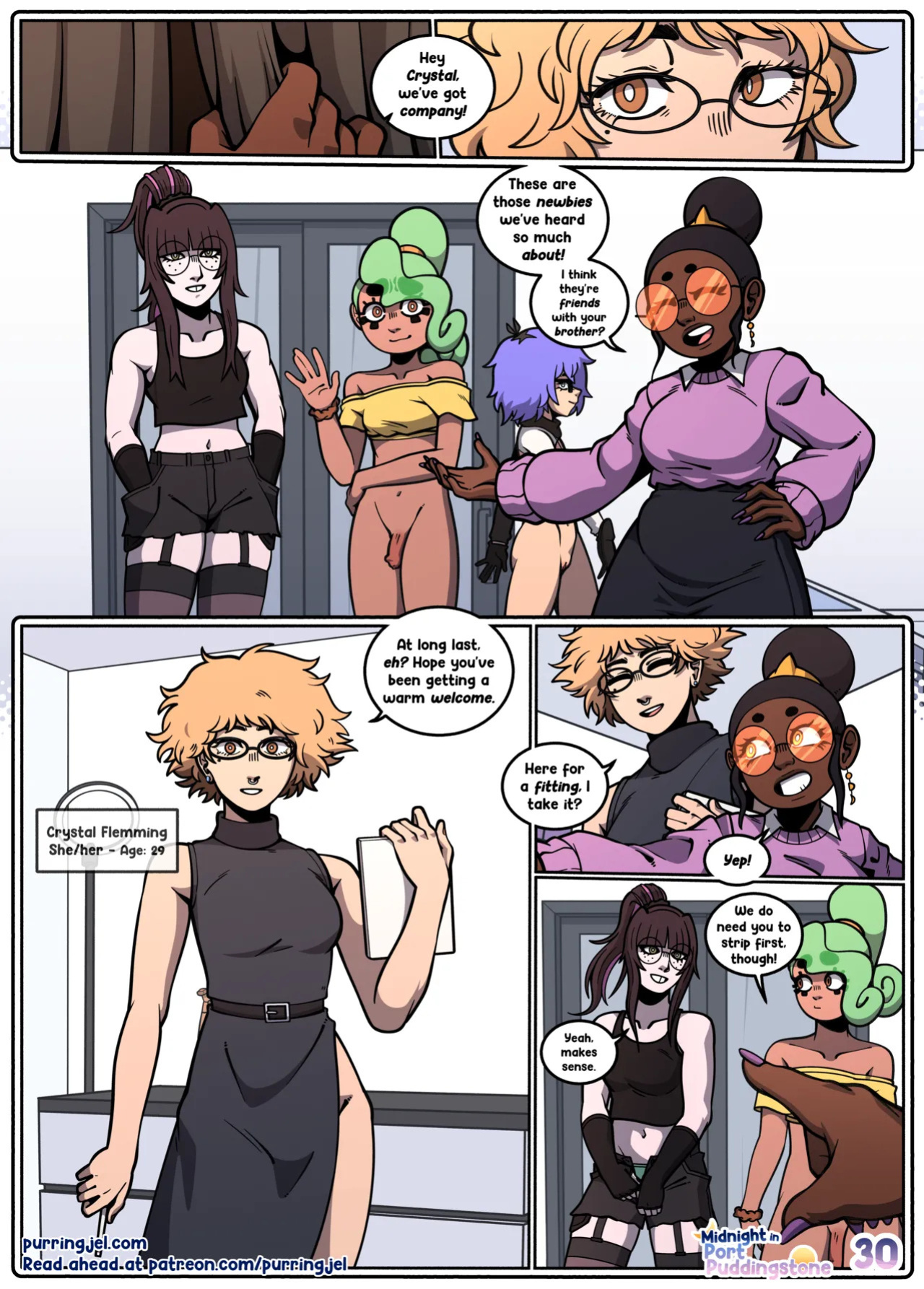 [Purringjel] Midnight in Port Puddingstone (Ongoing)