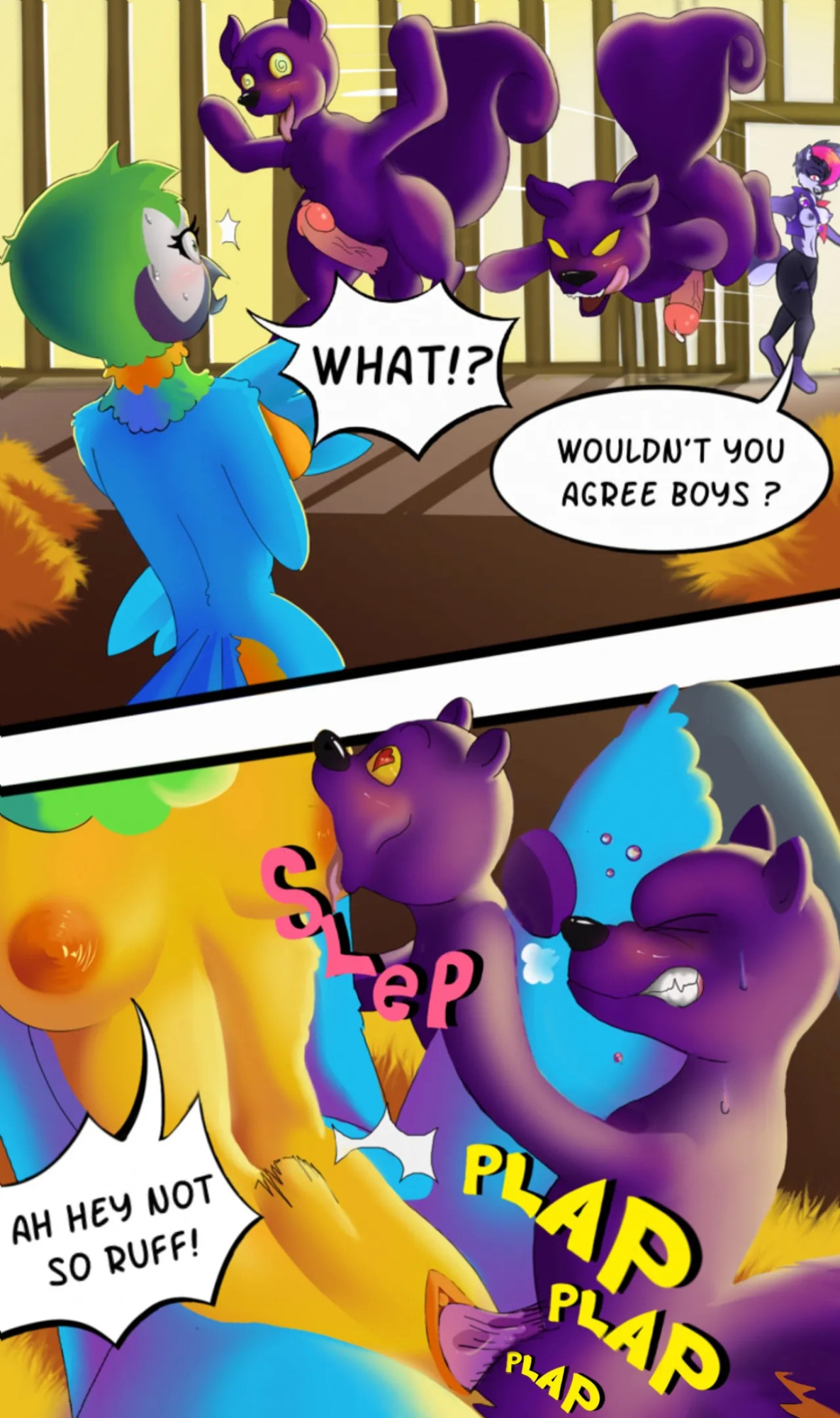 [Panty King] Mollie Macaw The Horniest Pilot You Ever Saw (Ongoing)