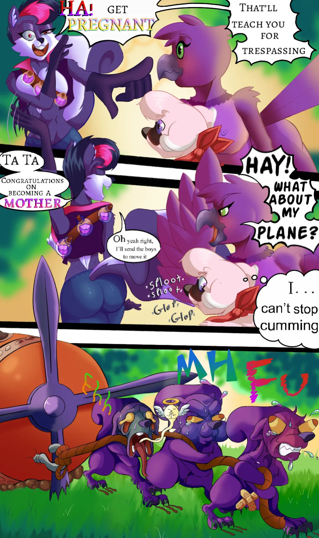 [Panty King] Mollie Macaw The Horniest Pilot You Ever Saw (Ongoing)
