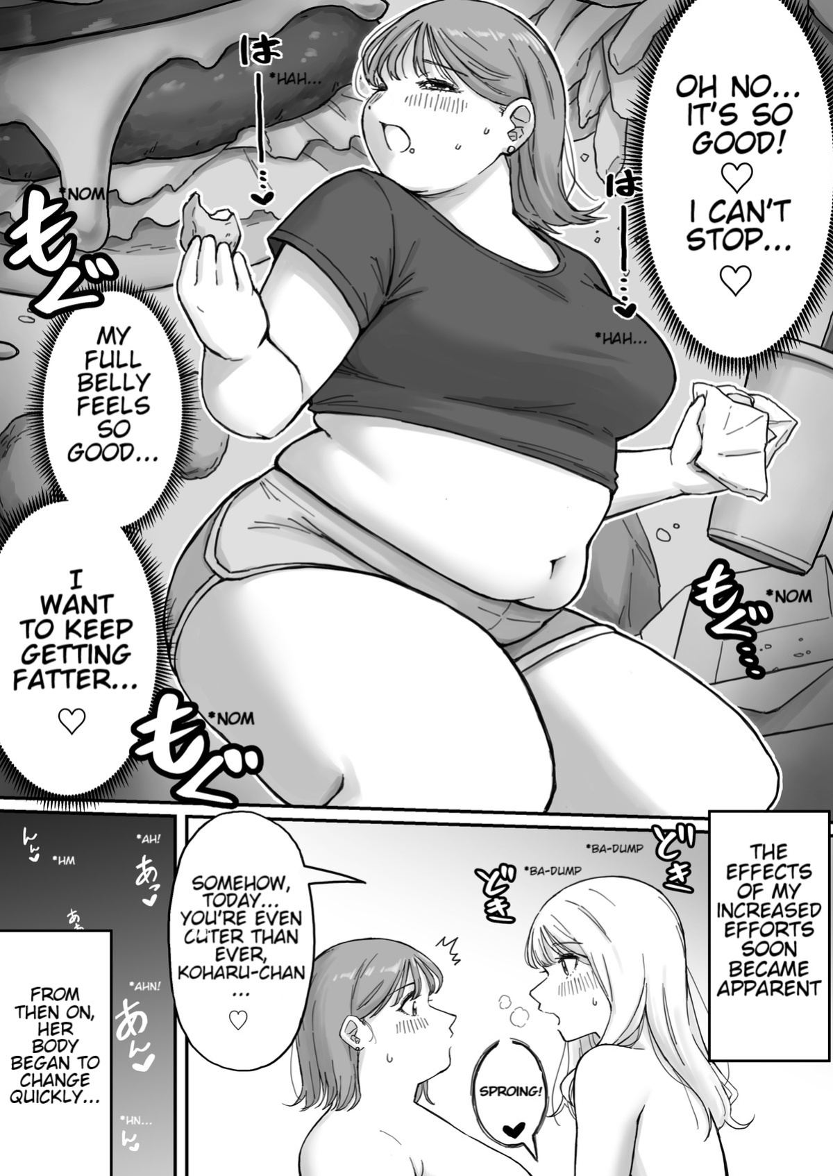 [ Rin ] My boyfriend (a boy) had a fetish for excess fat [ Ongoing ]