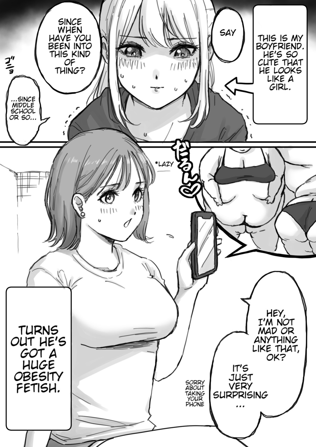 [Rin] My Femboy Boyfriend has a Fat Fetish [Ongoing]