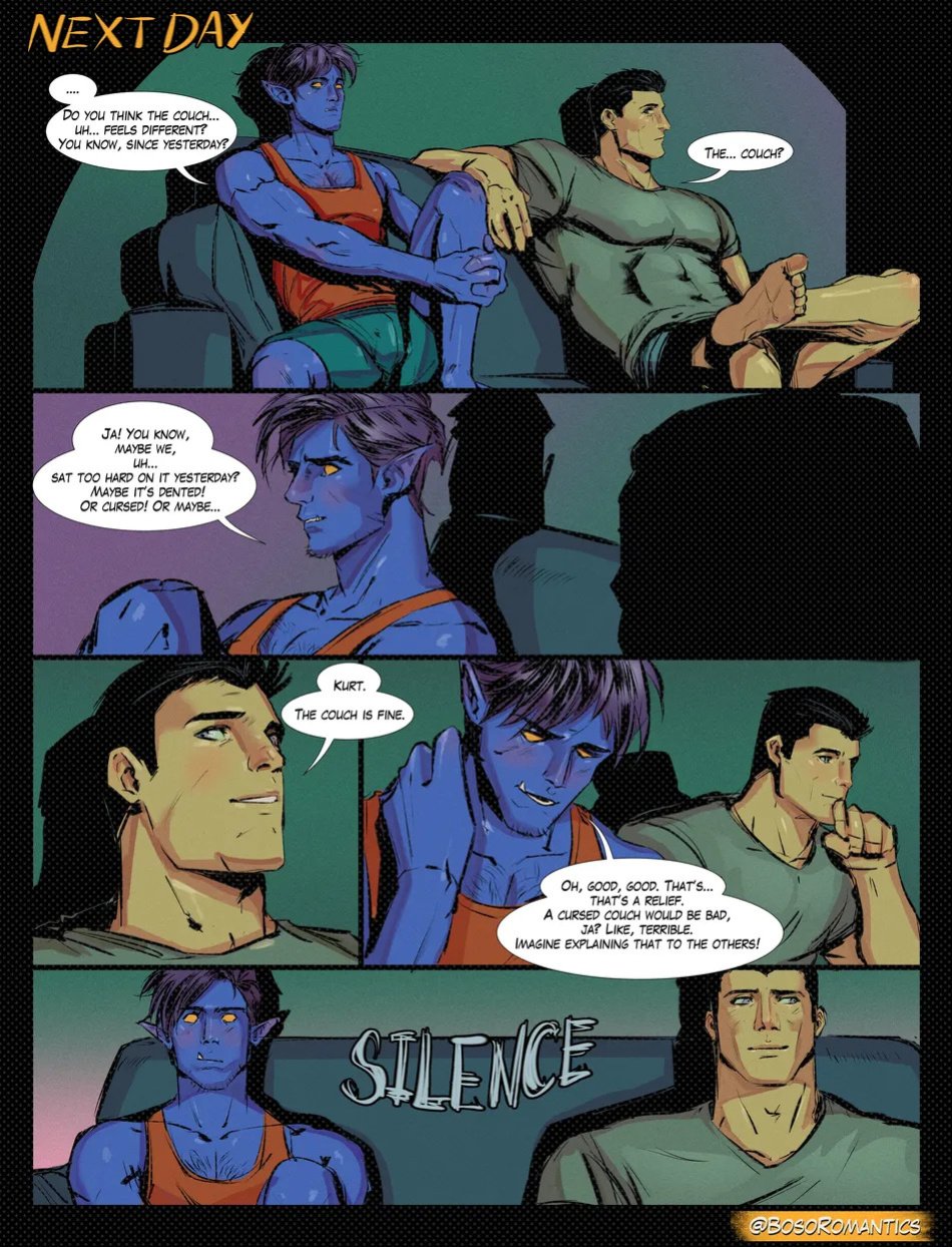 [BosoRomantics] Colossus & Nightcrawler – Roommate [Eng]