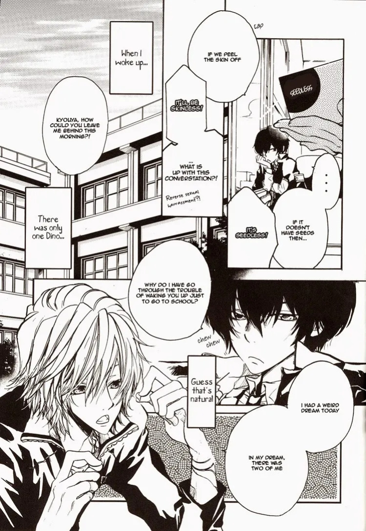 [Banyu] Katekyo Hitman Reborn! dj – Aijou Futaribun [Eng]