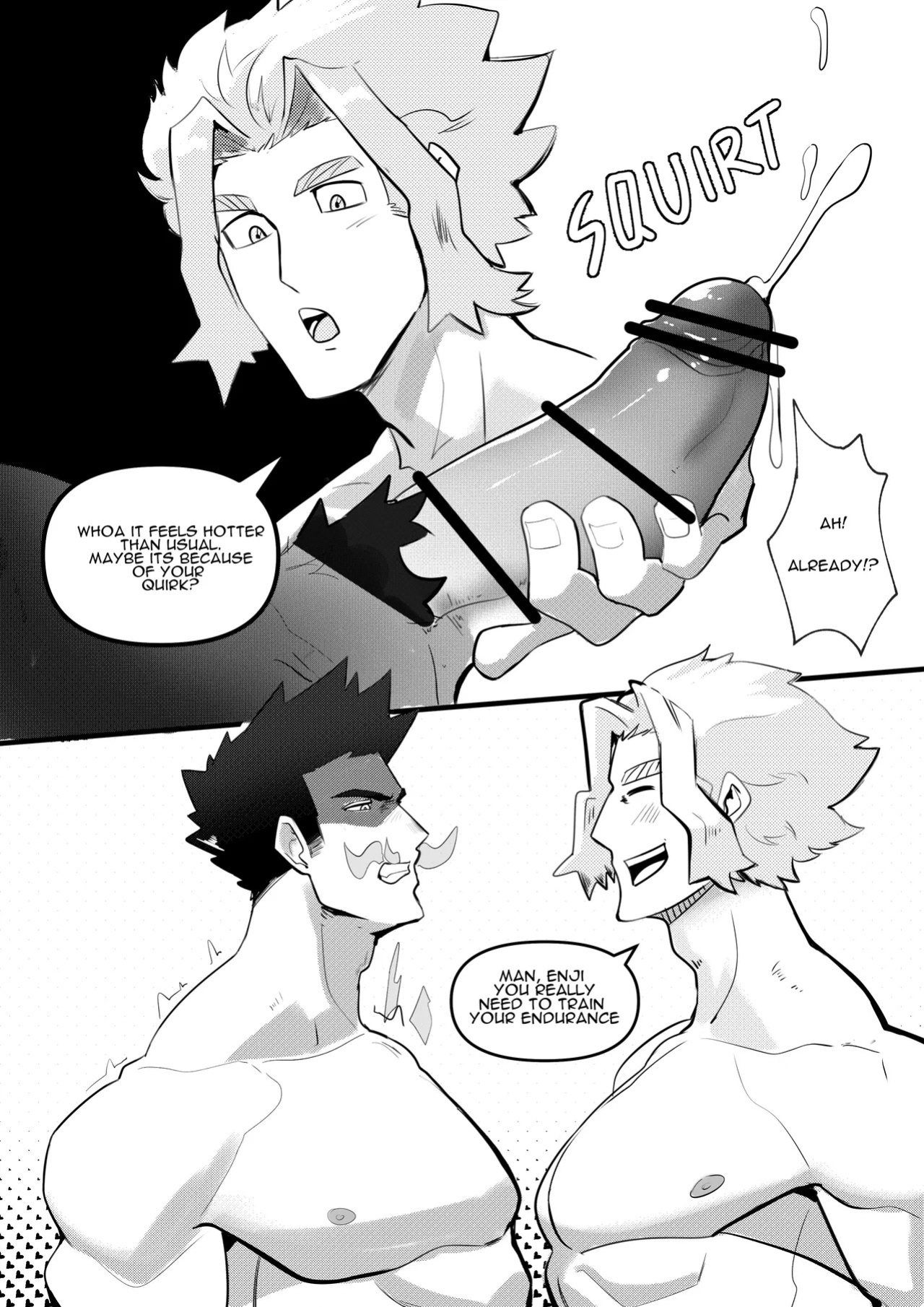 [Kaito Draws / BARAyot / kimakkun / SeitanicBeef] FLAMING HOT - Endeavor Anthology [English]