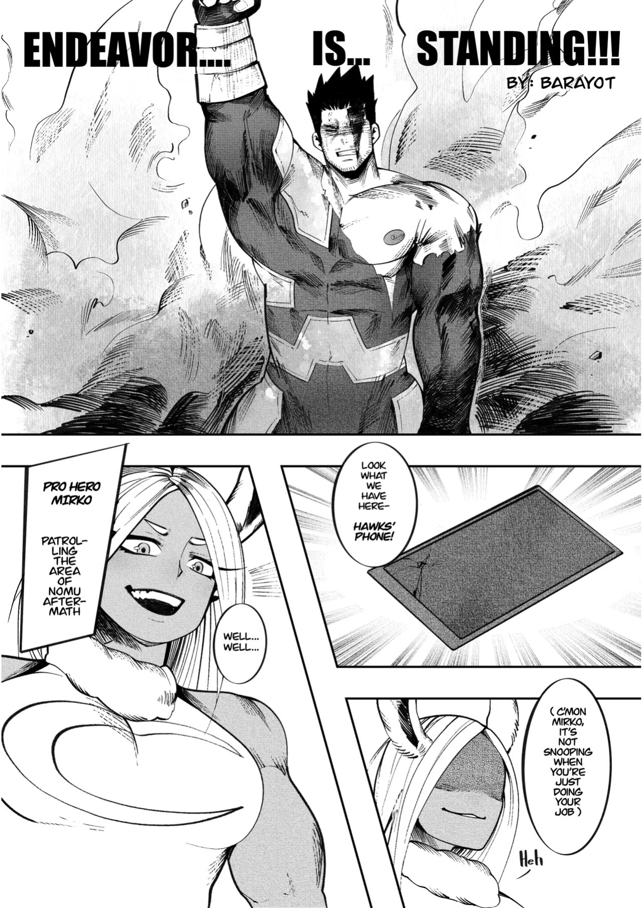 [Kaito Draws / BARAyot / kimakkun / SeitanicBeef] FLAMING HOT - Endeavor Anthology [English]