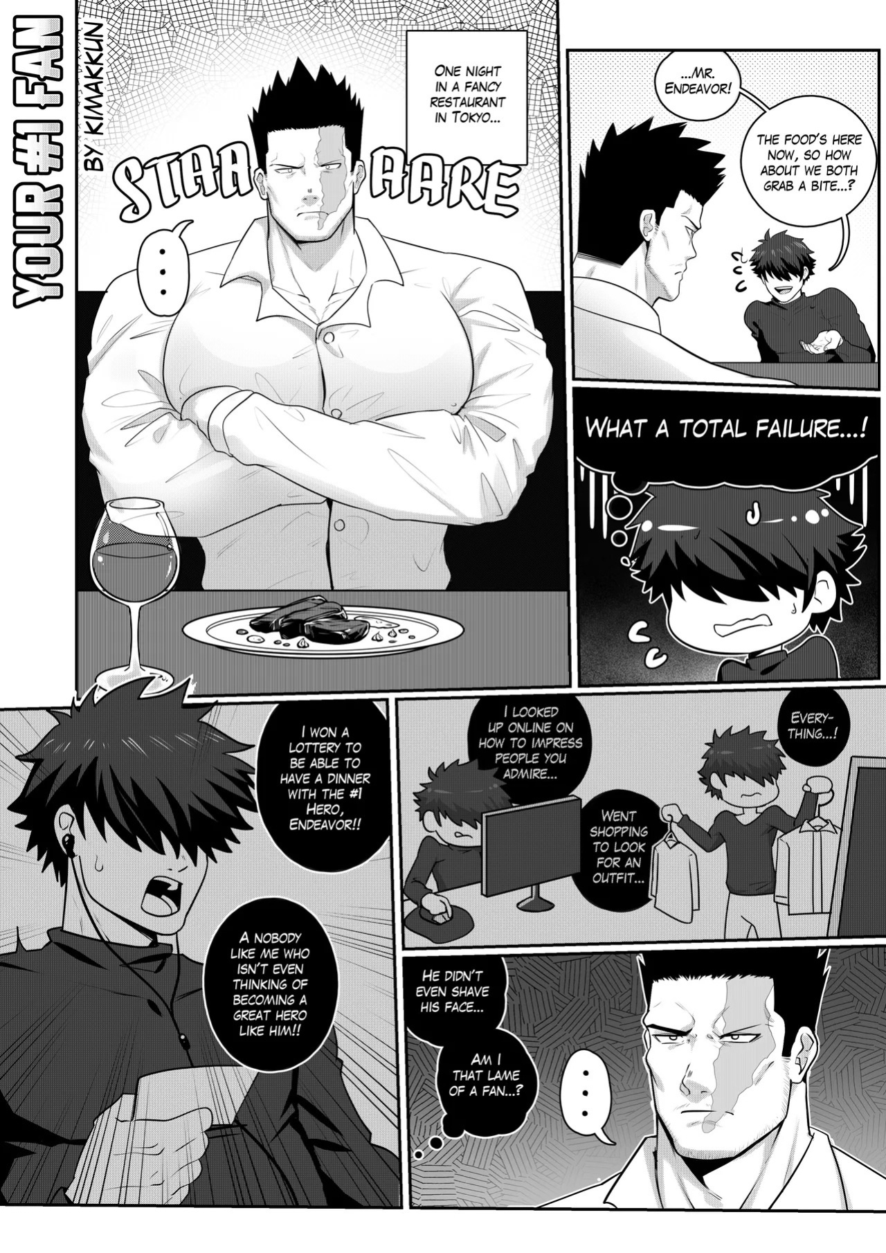 [Kaito Draws / BARAyot / kimakkun / SeitanicBeef] FLAMING HOT - Endeavor Anthology [English]