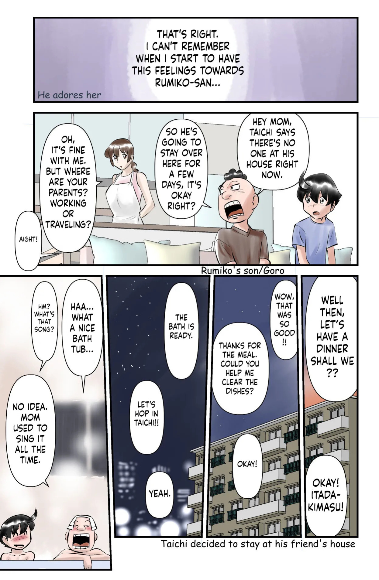 [the_orz] [WalterWolf] Boku no Tonari de Oba-san ga Neru - My friend's mom sleeps next to me [English]