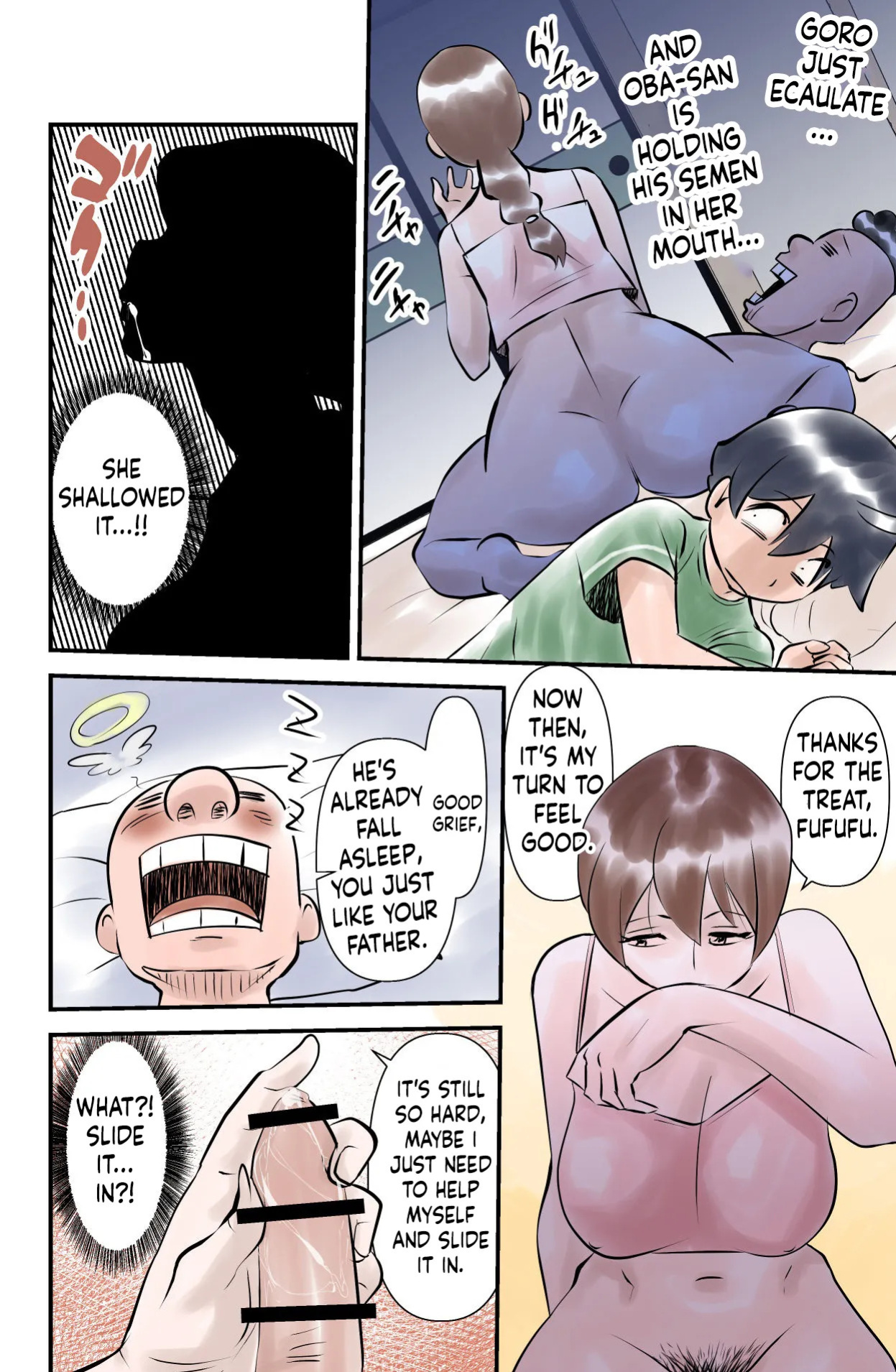 [the_orz] [WalterWolf] Boku no Tonari de Oba-san ga Neru - My friend's mom sleeps next to me [English]